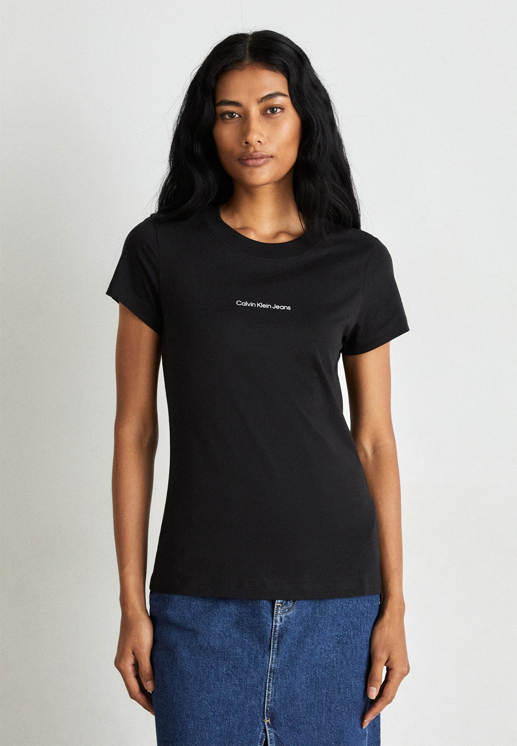 CLASSIC SLIM CREW INSTITUTIONAL - Basic T-shirt