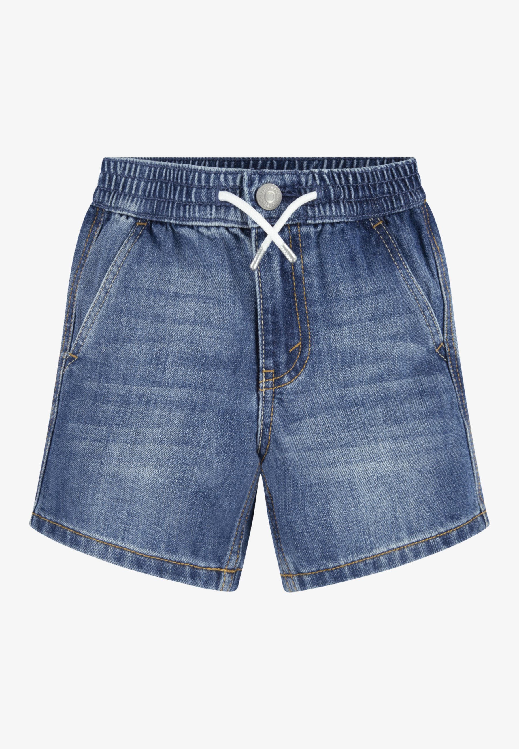 RELAXED PULL ON - Denim shorts