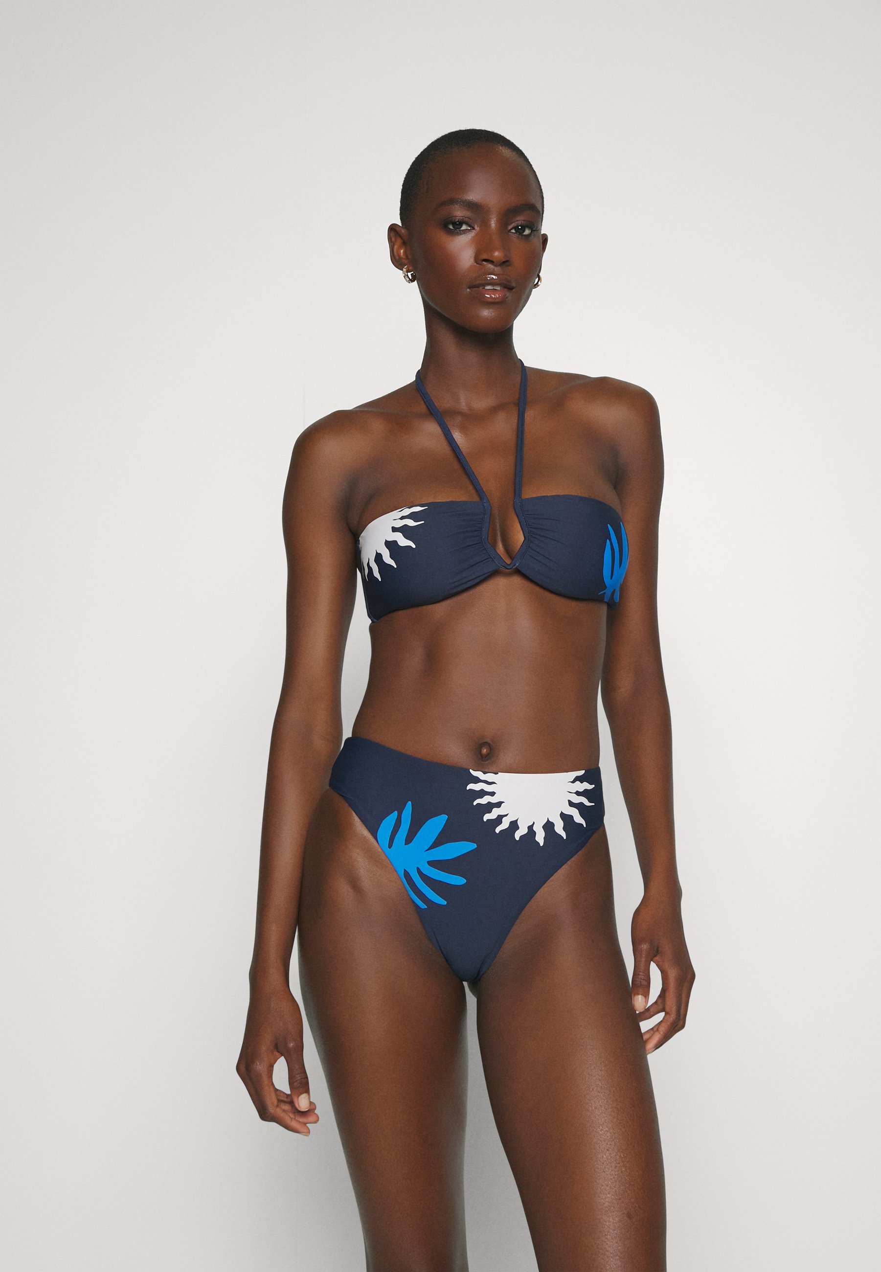 LA PALMA DIAMOND WIRE BANDEAU - Bikini top