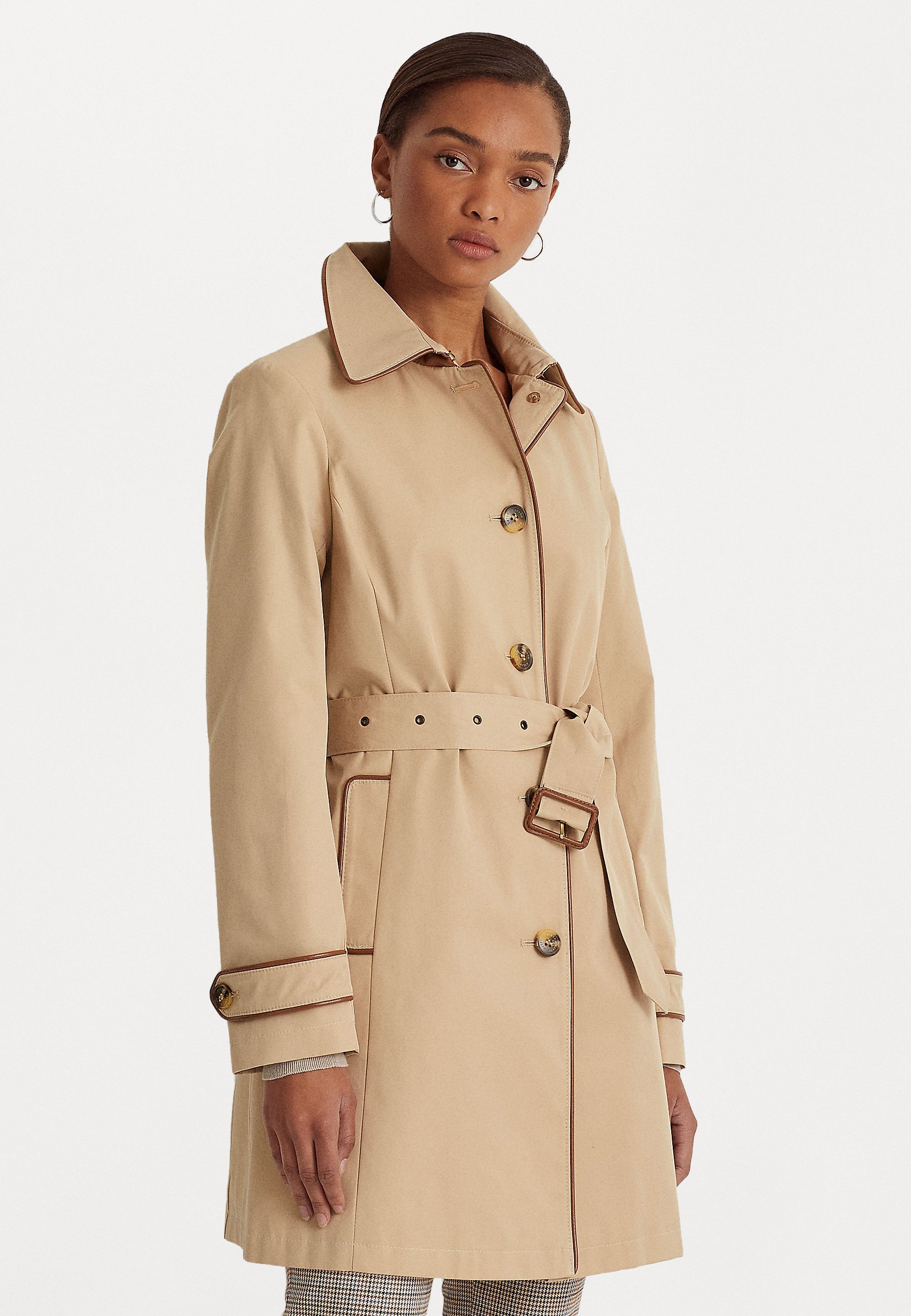 PIPING LINED COAT - Trenchcoat