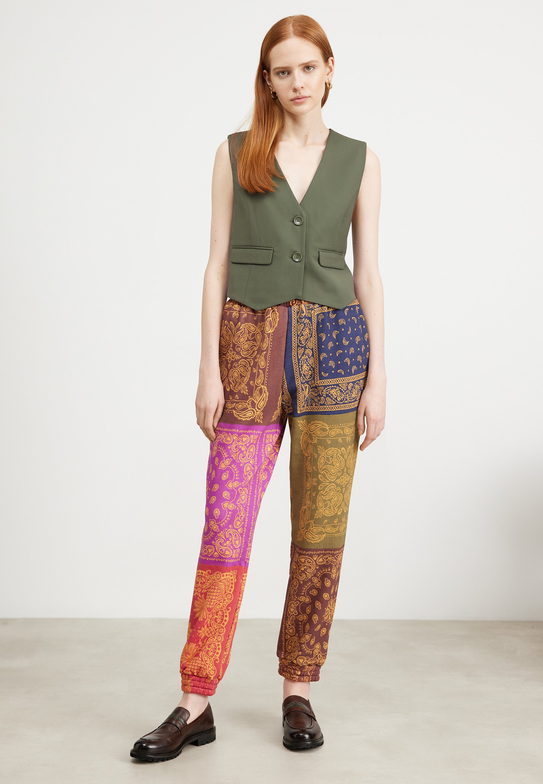 SCARF SWEATPANTS - Tracksuit bottoms
