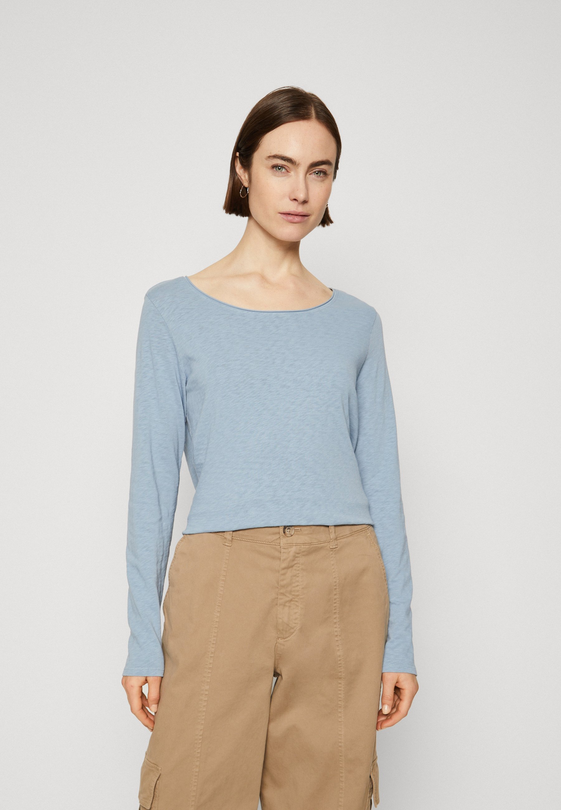 LONG SLEEVE CREW NECK REGULAR FIT - Long sleeved top