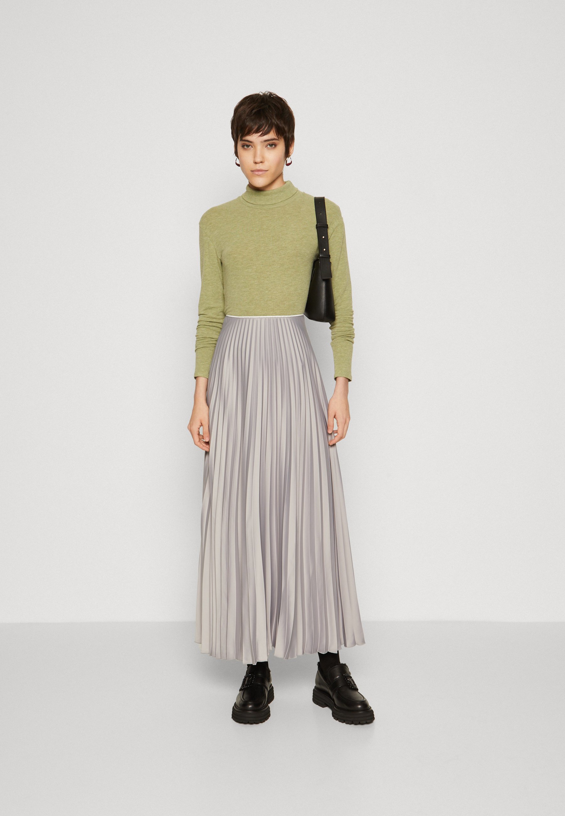 SLFTINA LONG PLISSE SKIRT - Pleated skirt