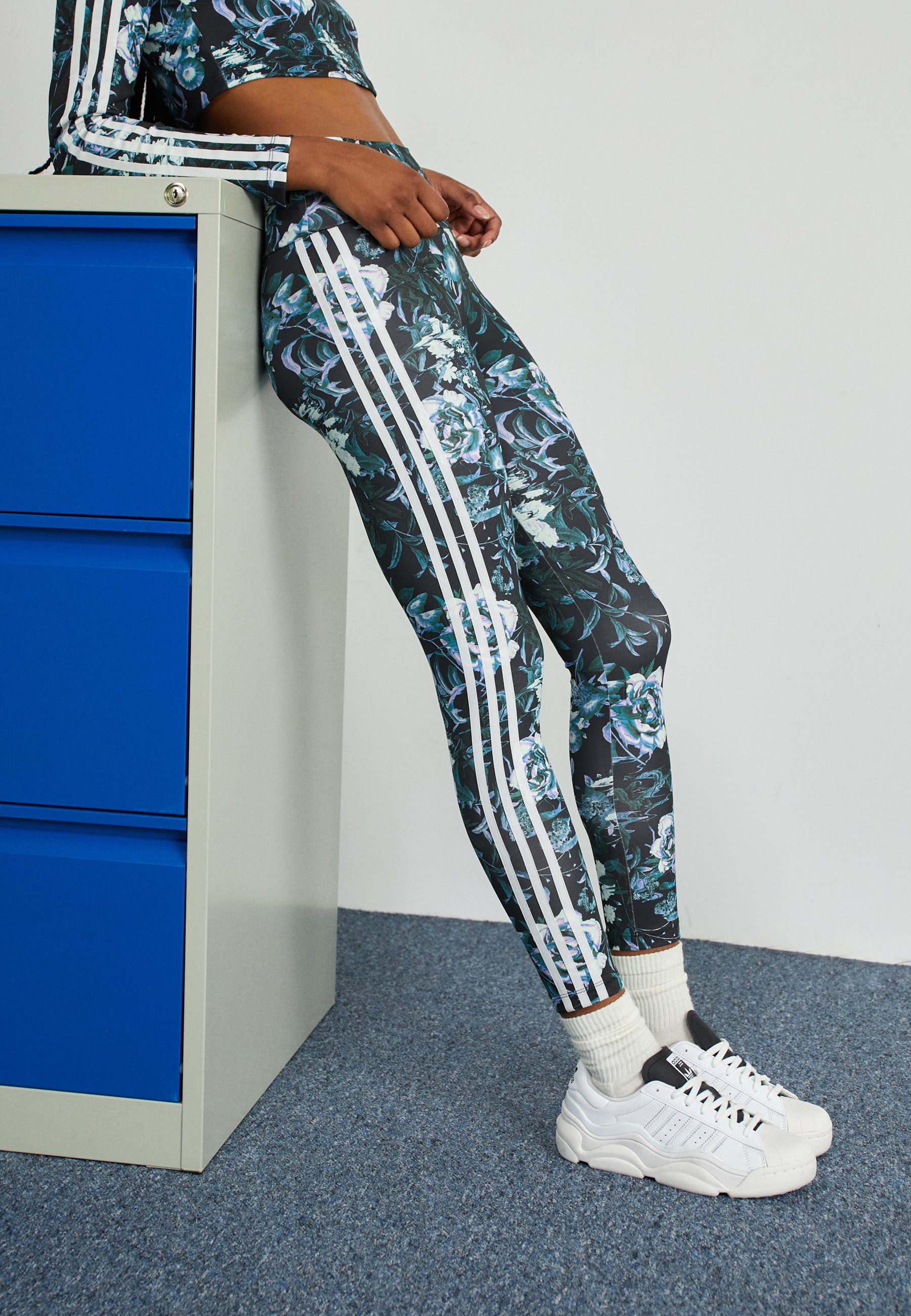 FLOWER TIGHTAOP - Leggings - Trousers
