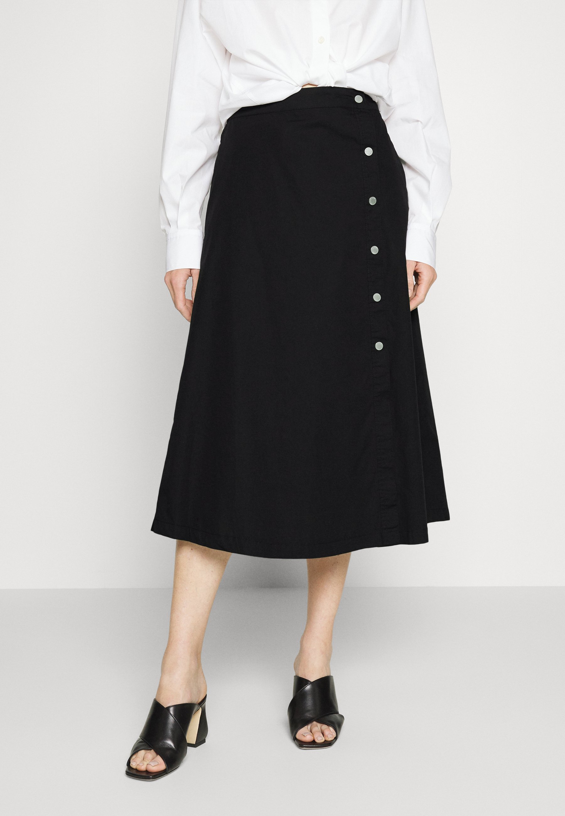 POPLIN- Wrap skirt
