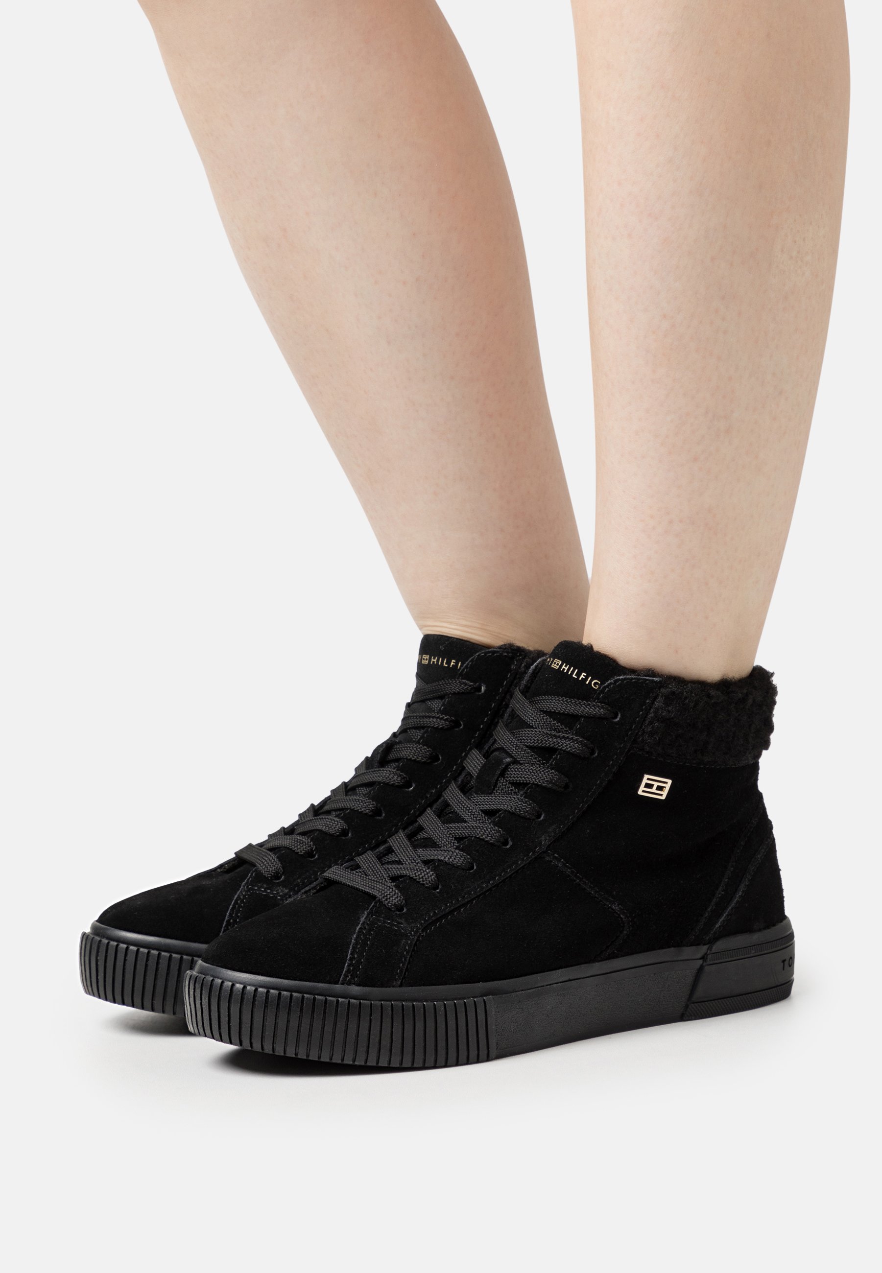 High-top trainers
