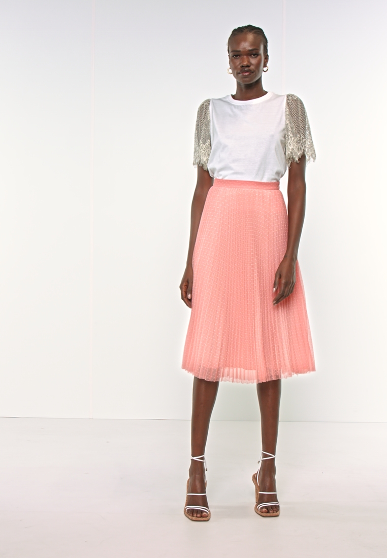 WOVEN SKIRT - Pleated skirt