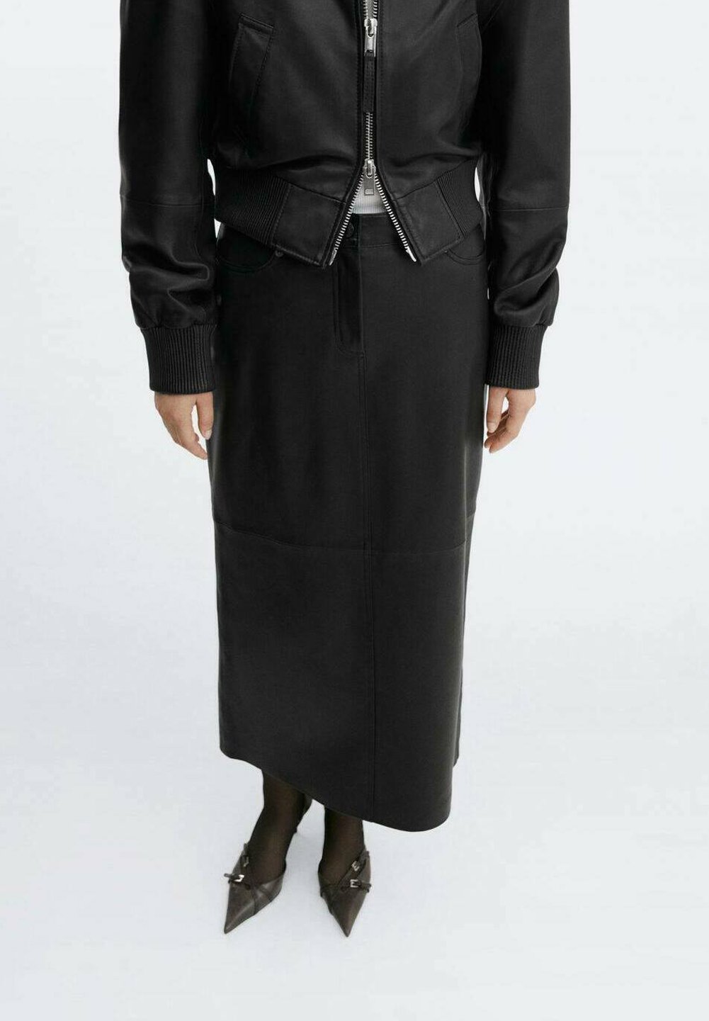 ANNA - Leather skirt