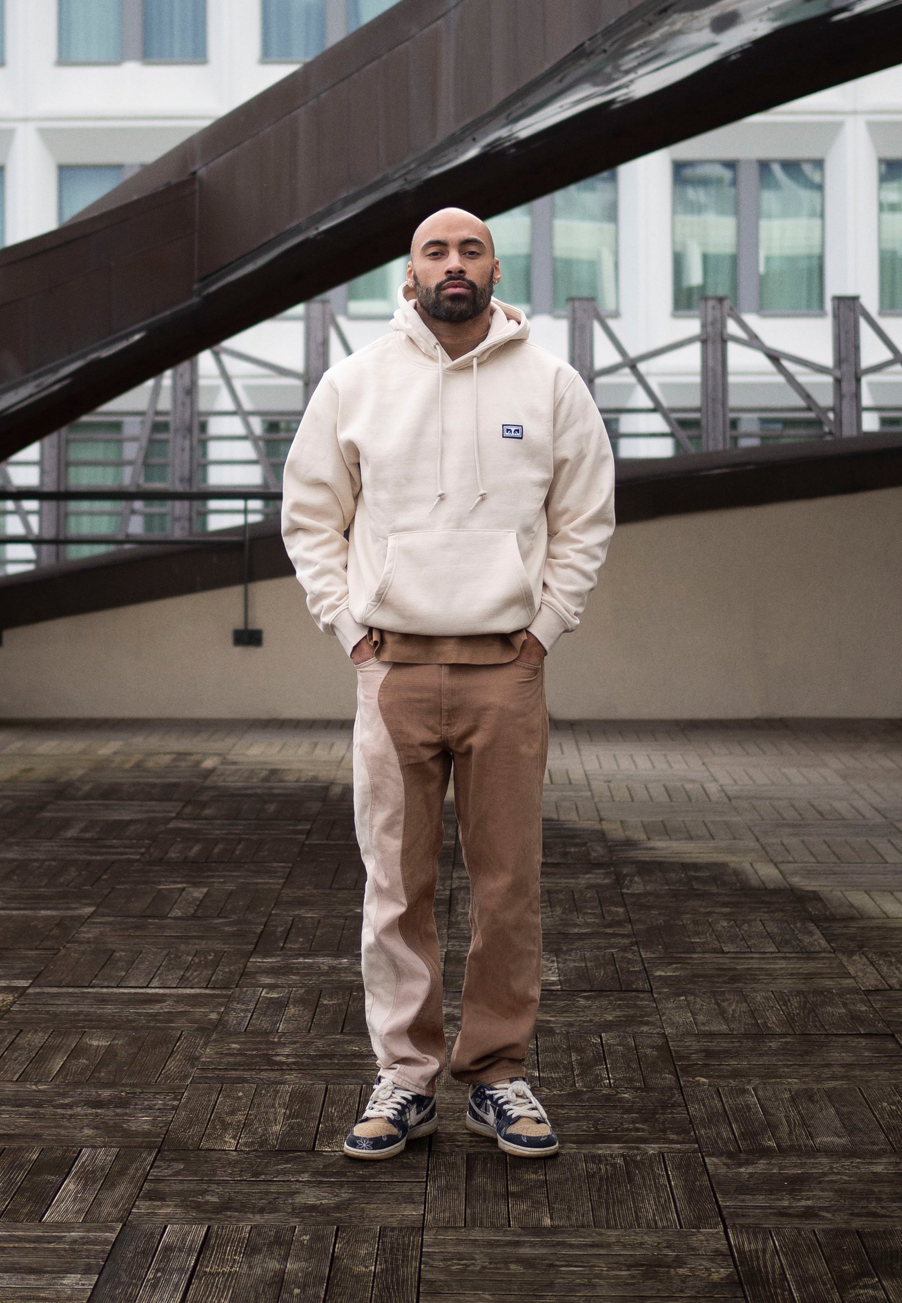 ESTABLISHED WORKS EYES HOOD - Hoodie