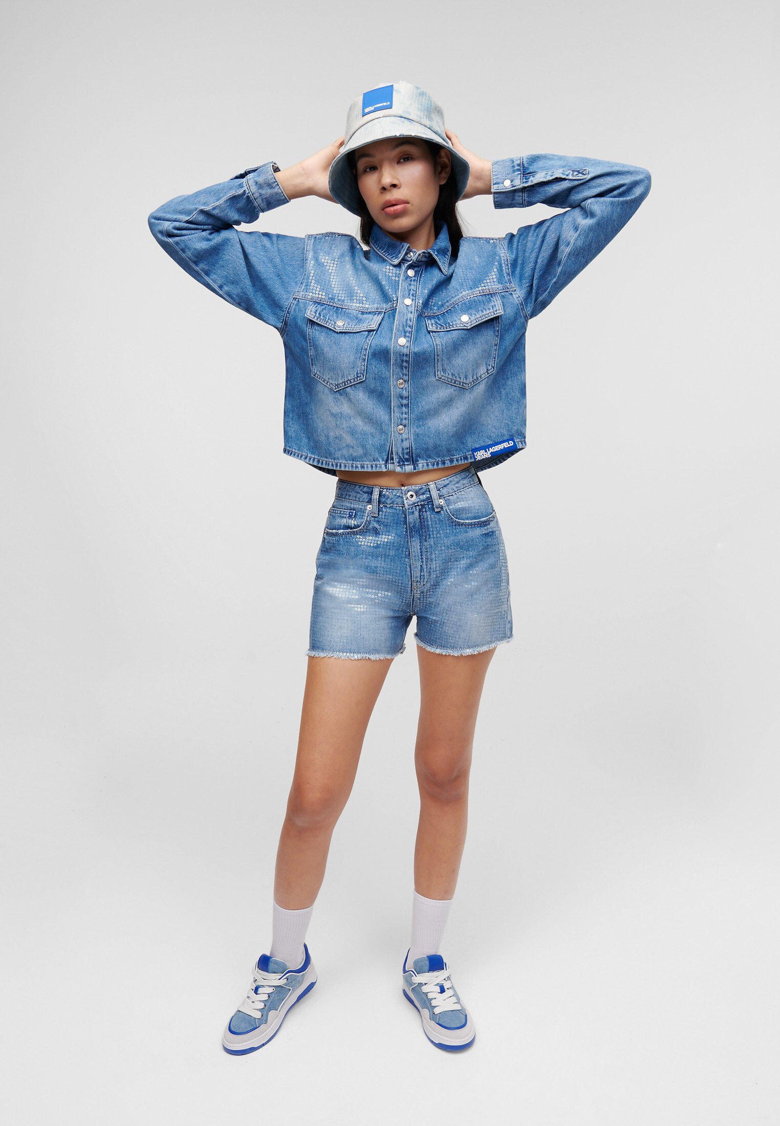 KLJ HR - Denim shorts