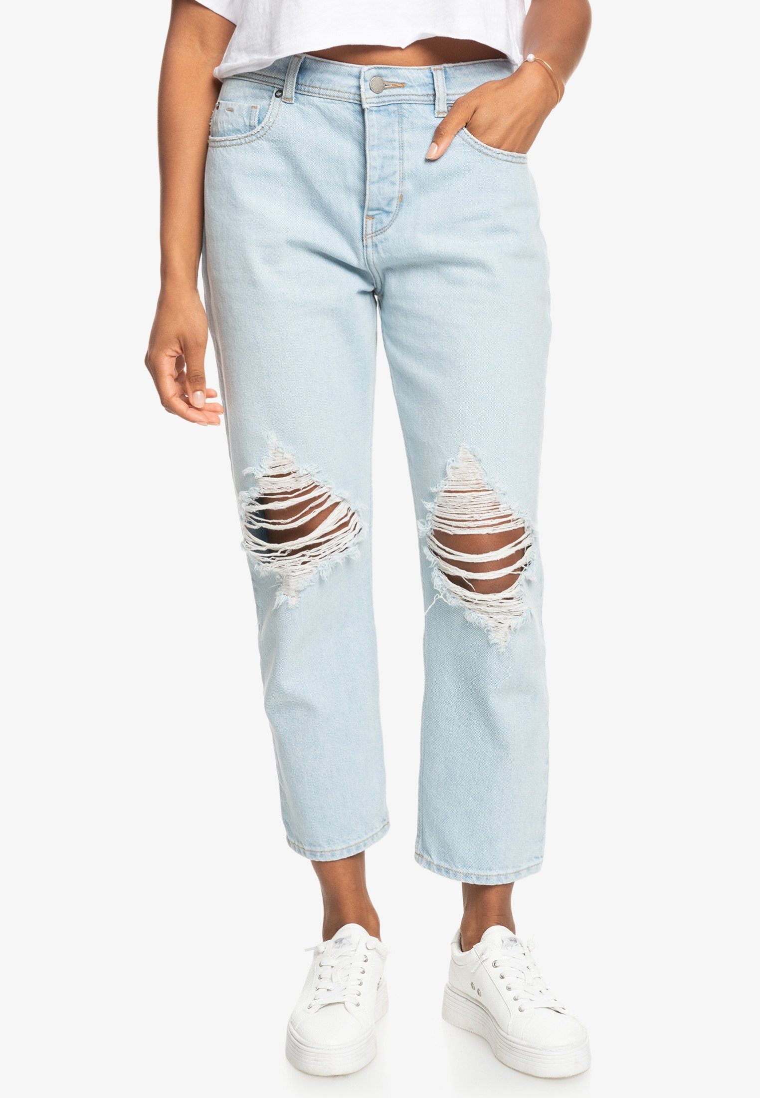 FRESH WAY MID - MIT FÜR ERJDP - Straight leg jeans