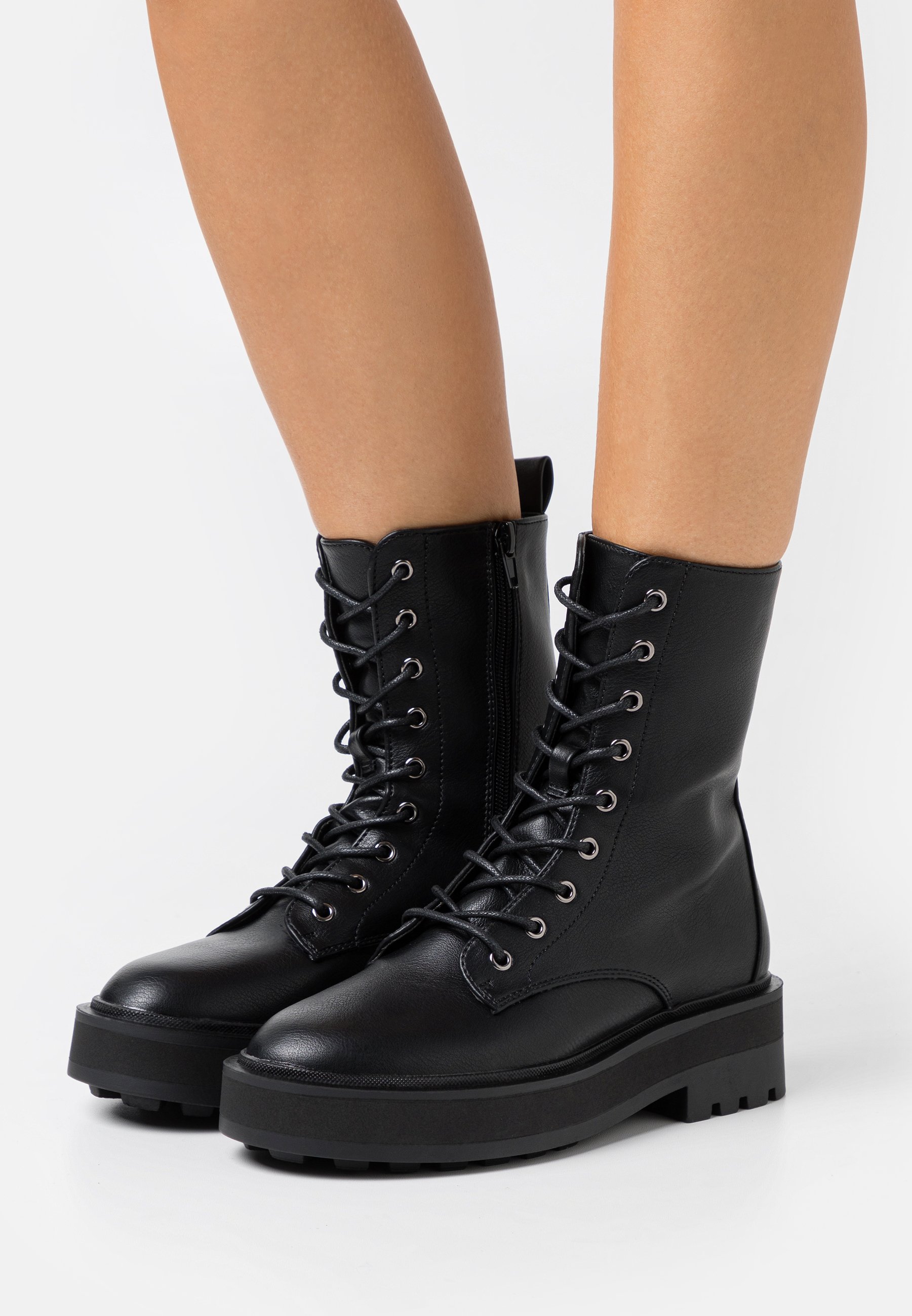 Platform ankle boots