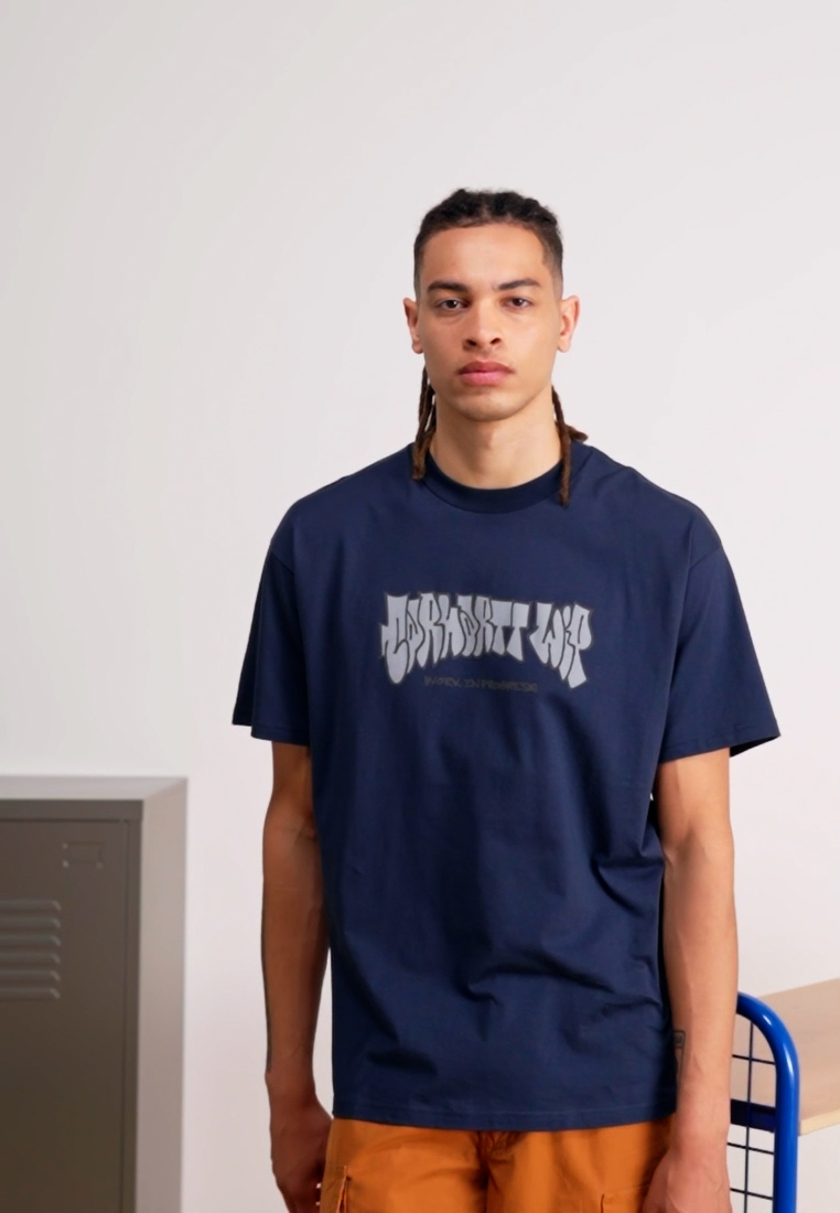 THROW UP- Print T-shirt
