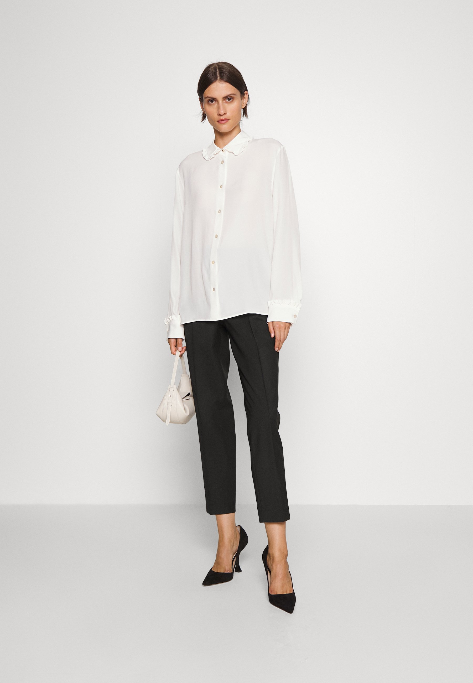 EMMA CROPPED COOL TROUSER - Trousers