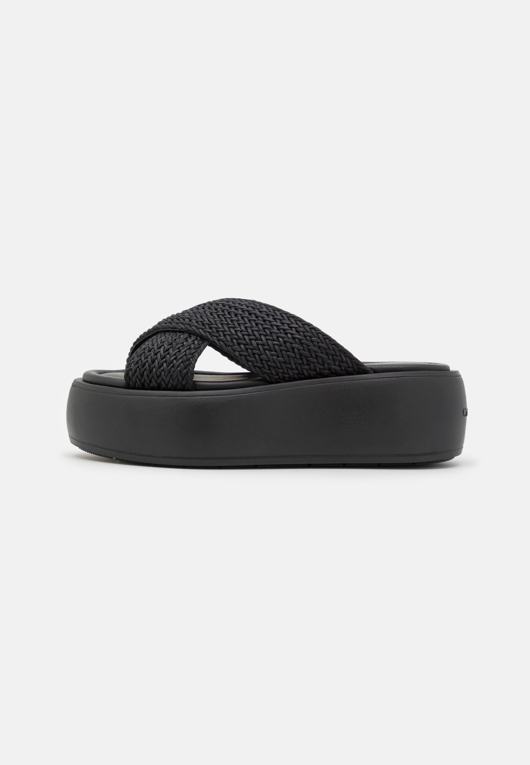 BUBBLE WOVEN - Heeled mules