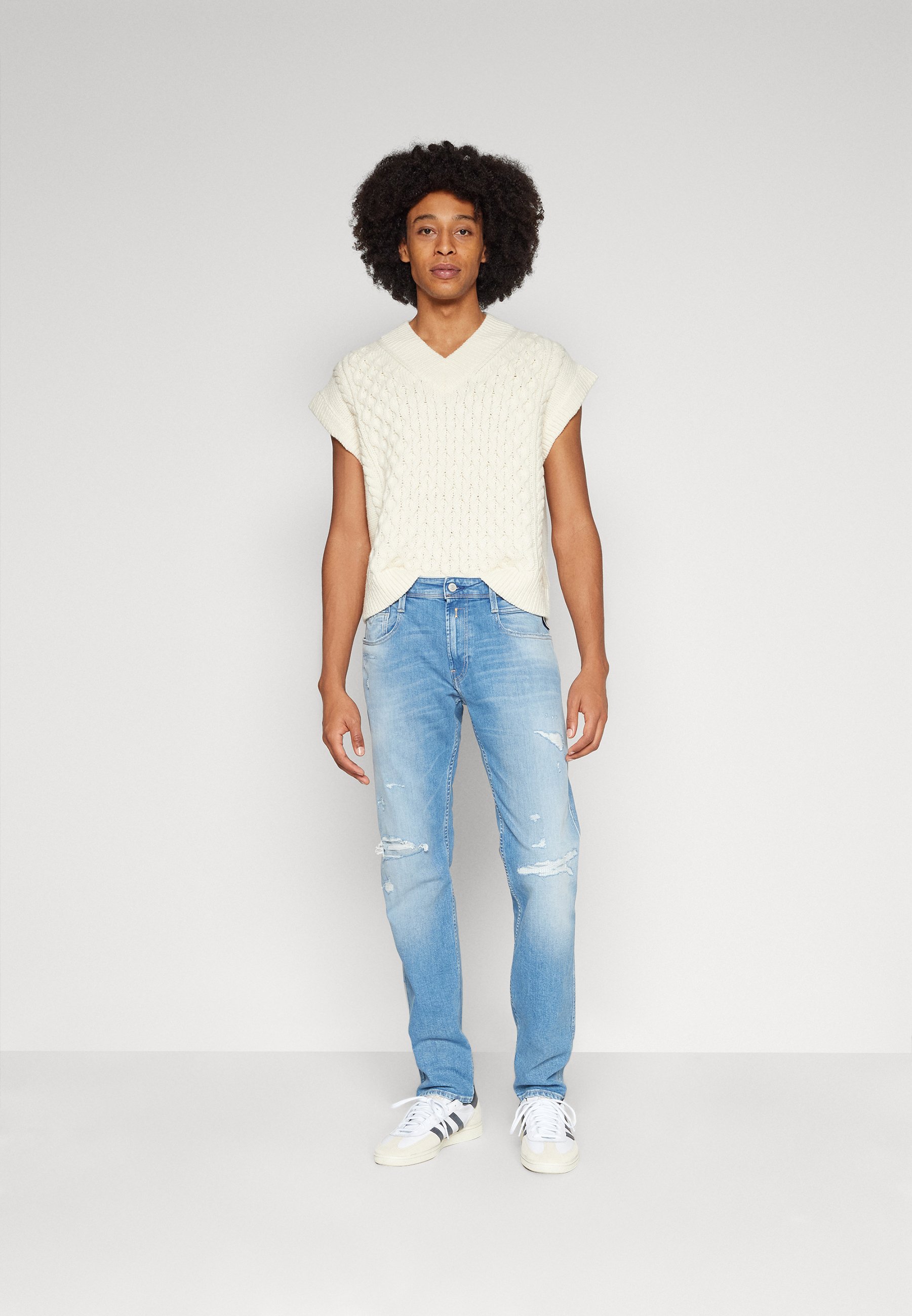 ANBASS PANTS - Slim fit jeans