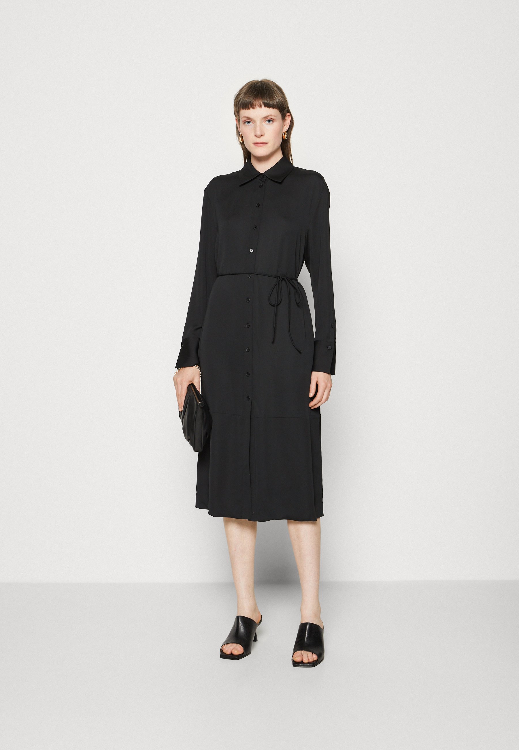 BELTED SHIRT DRESS - Shirt dress