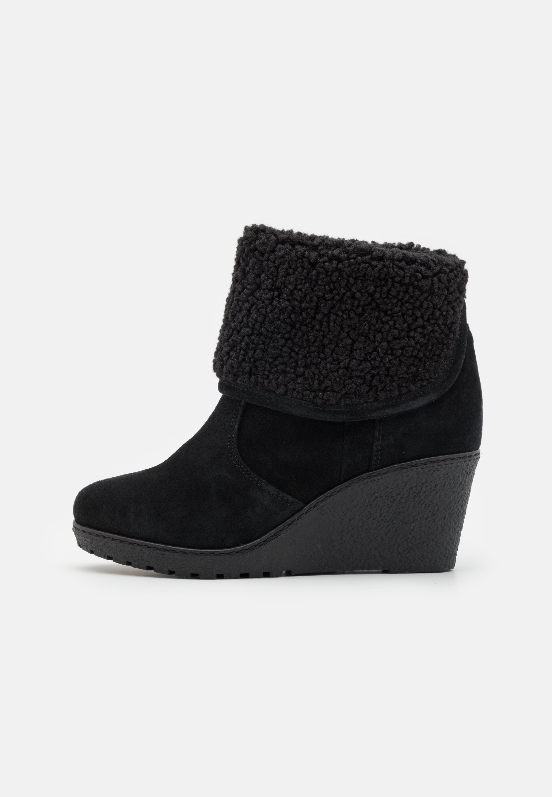 LEATHER- Ankle boots