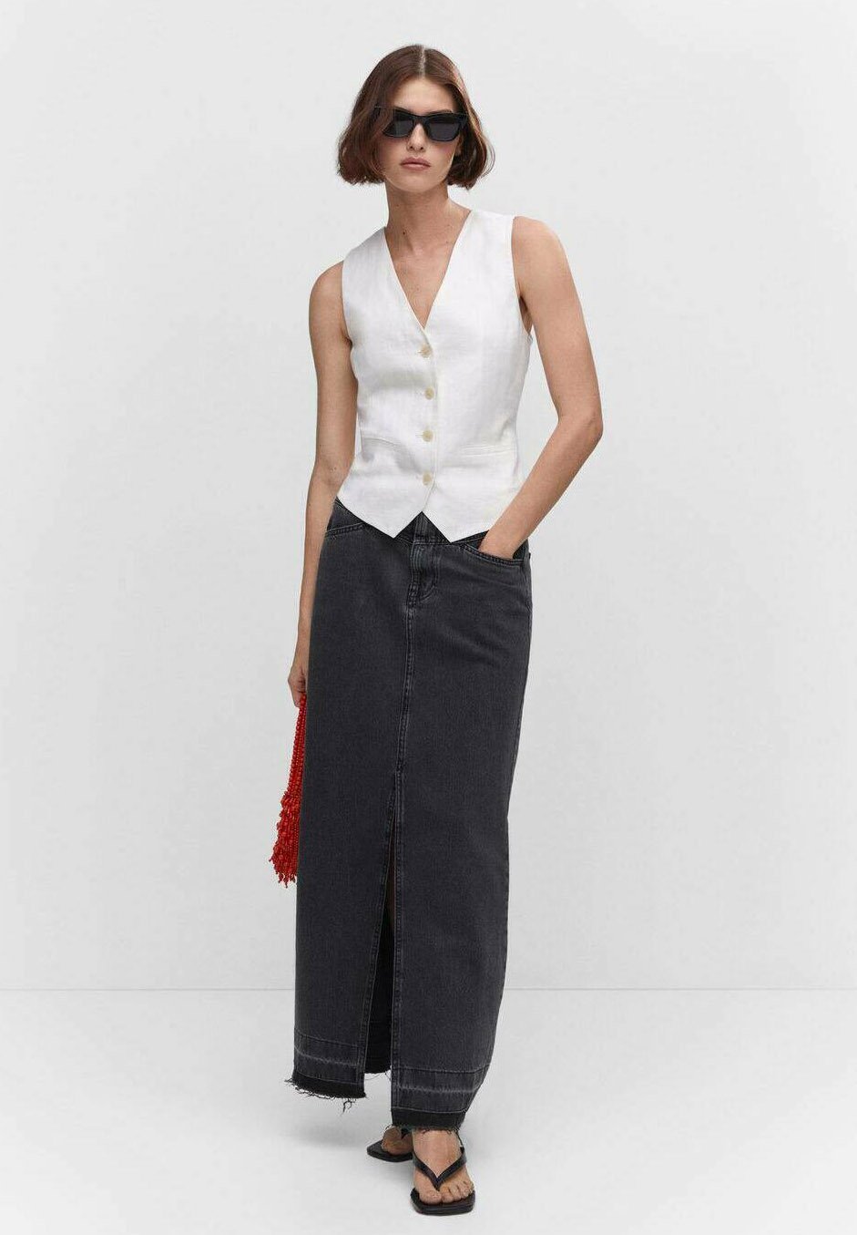 RAFAELLA - Maxi skirt