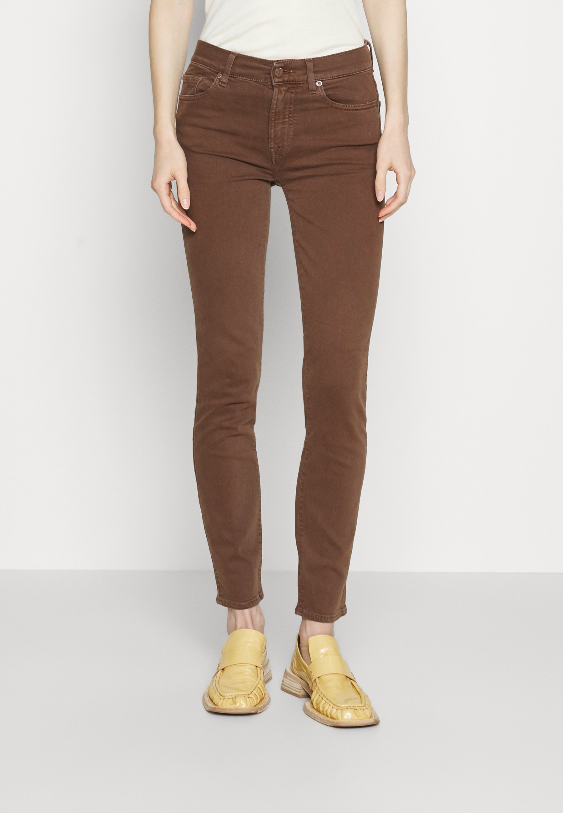 ROXANNE COLORED STRETCH - Trousers