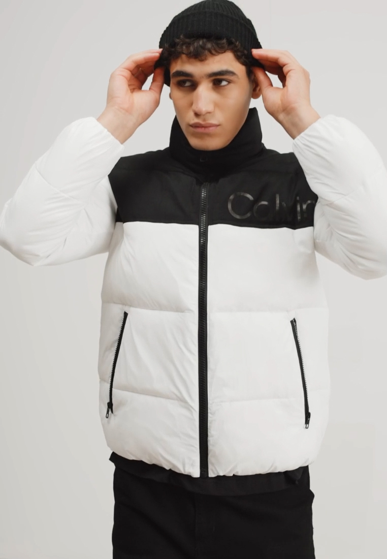 BLOCKING PUFFER - Winter jacket