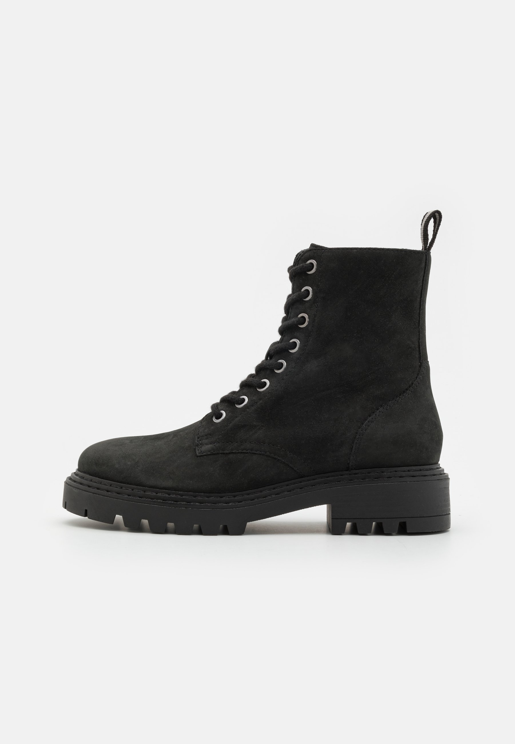 LEATHER - Lace-up ankle boots