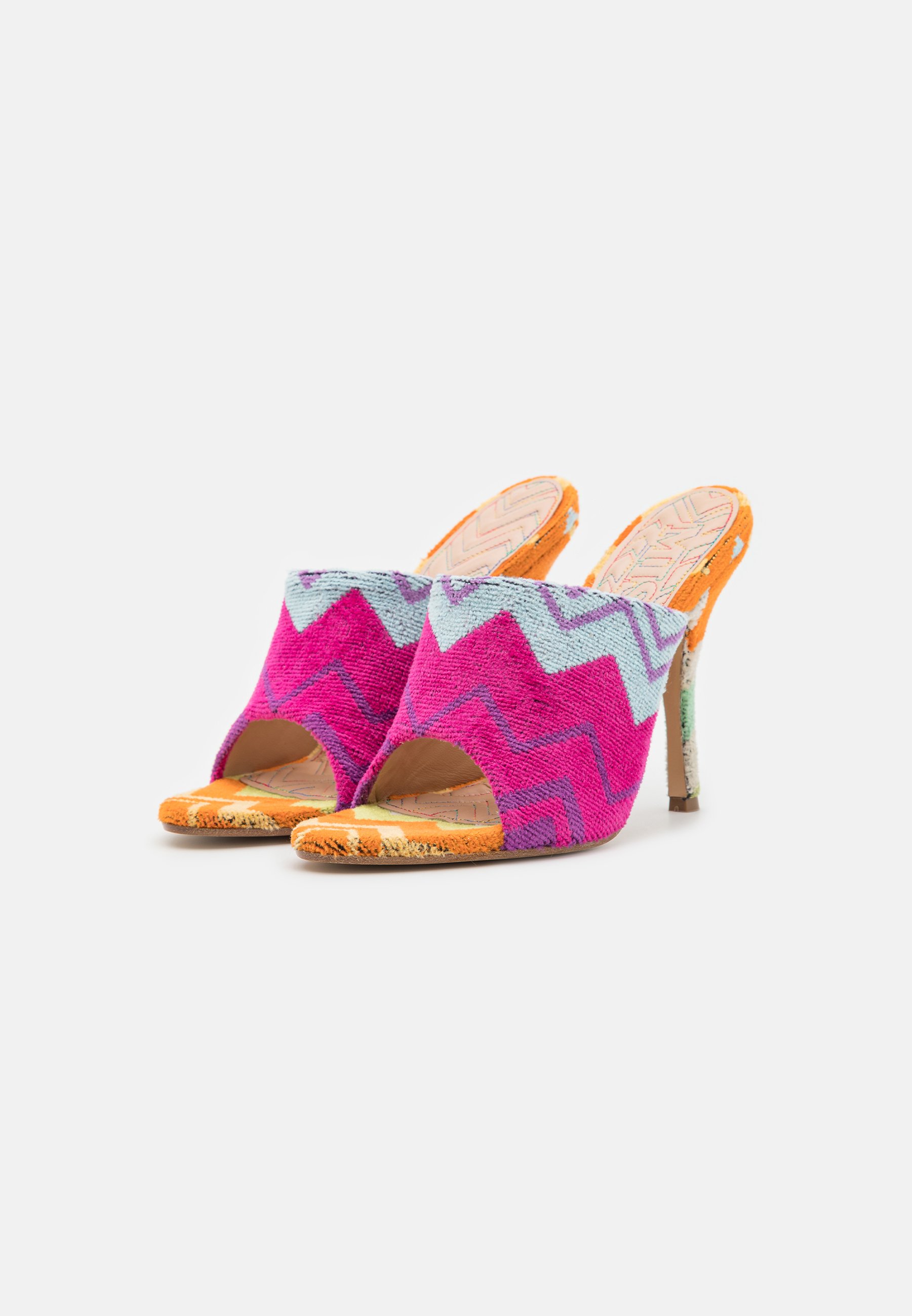 Heeled mules