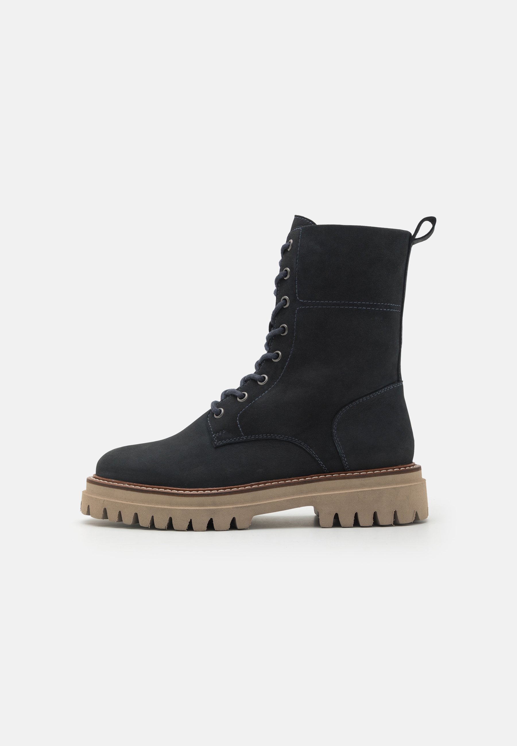 LEATHER - Lace-up ankle boots