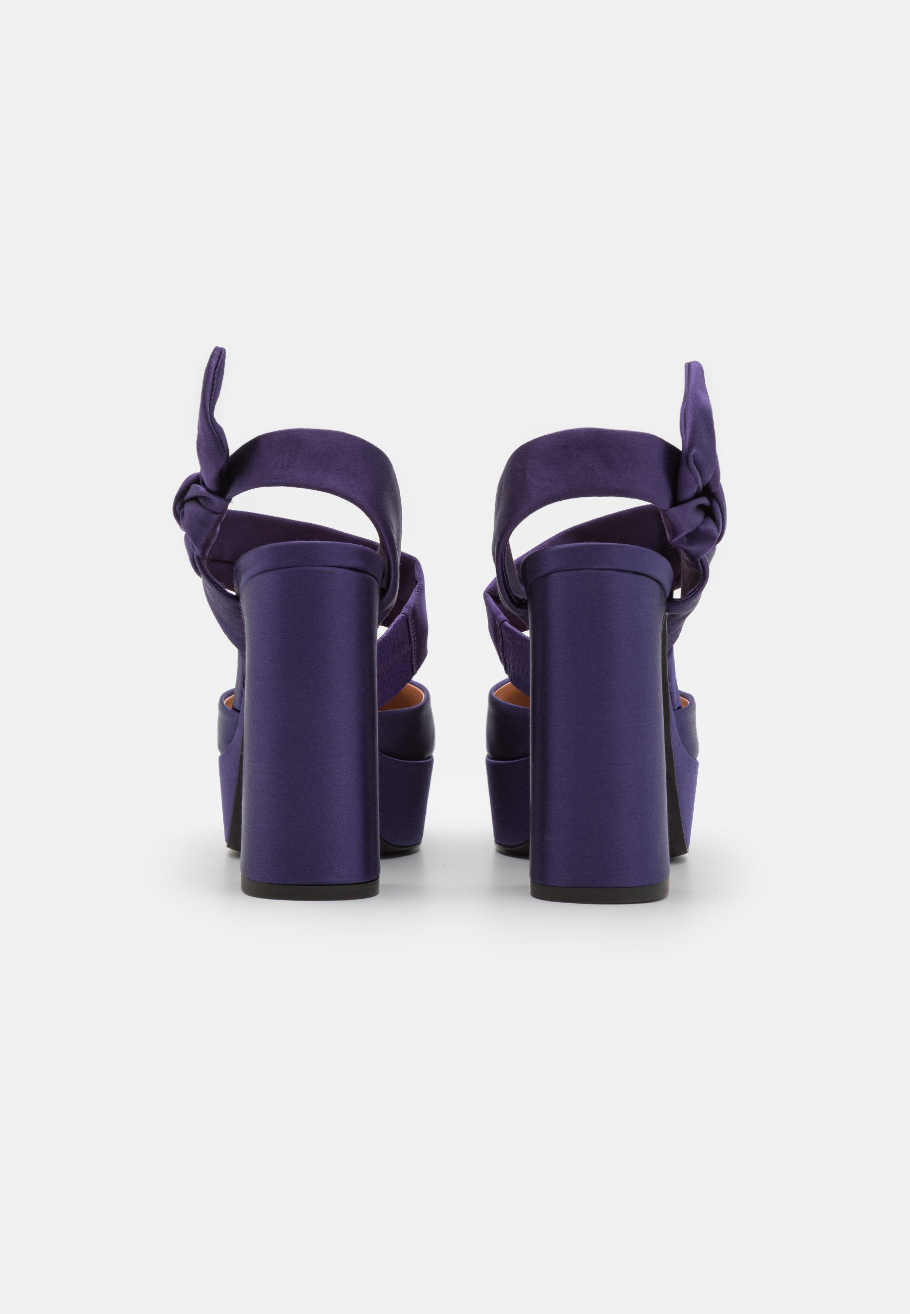 EVENING BOW - Platform heels