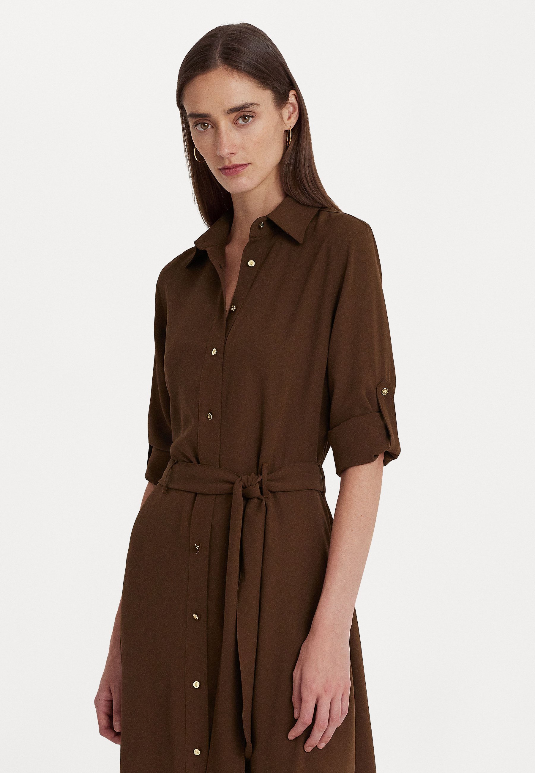 TRIPLE GEORGETTE - Shirt dress