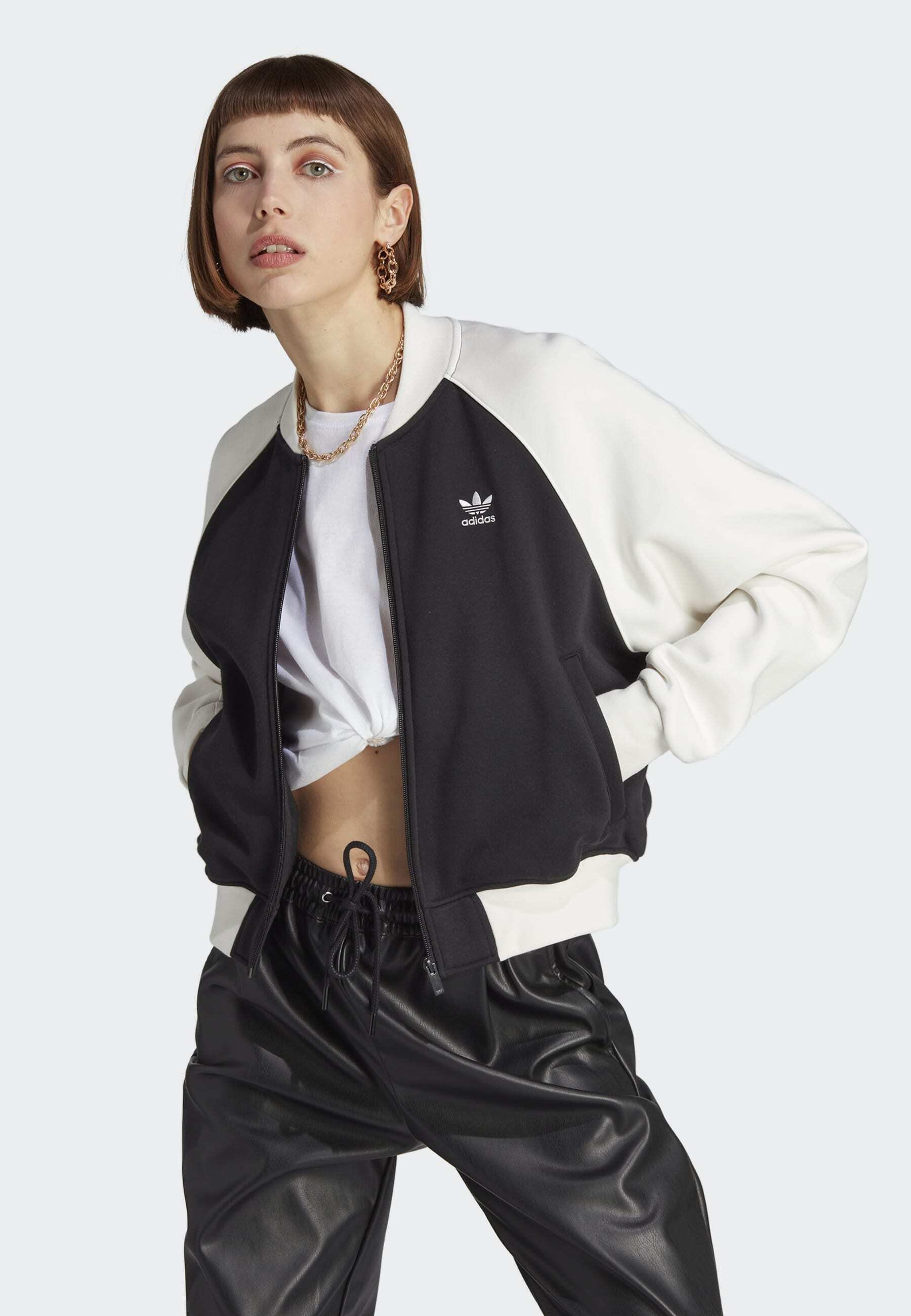 ADICOLOR CLASSICS TREFOI COLLEAGUE - Zip-up sweatshirt