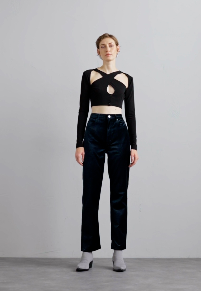 HIGH RISE - Trousers