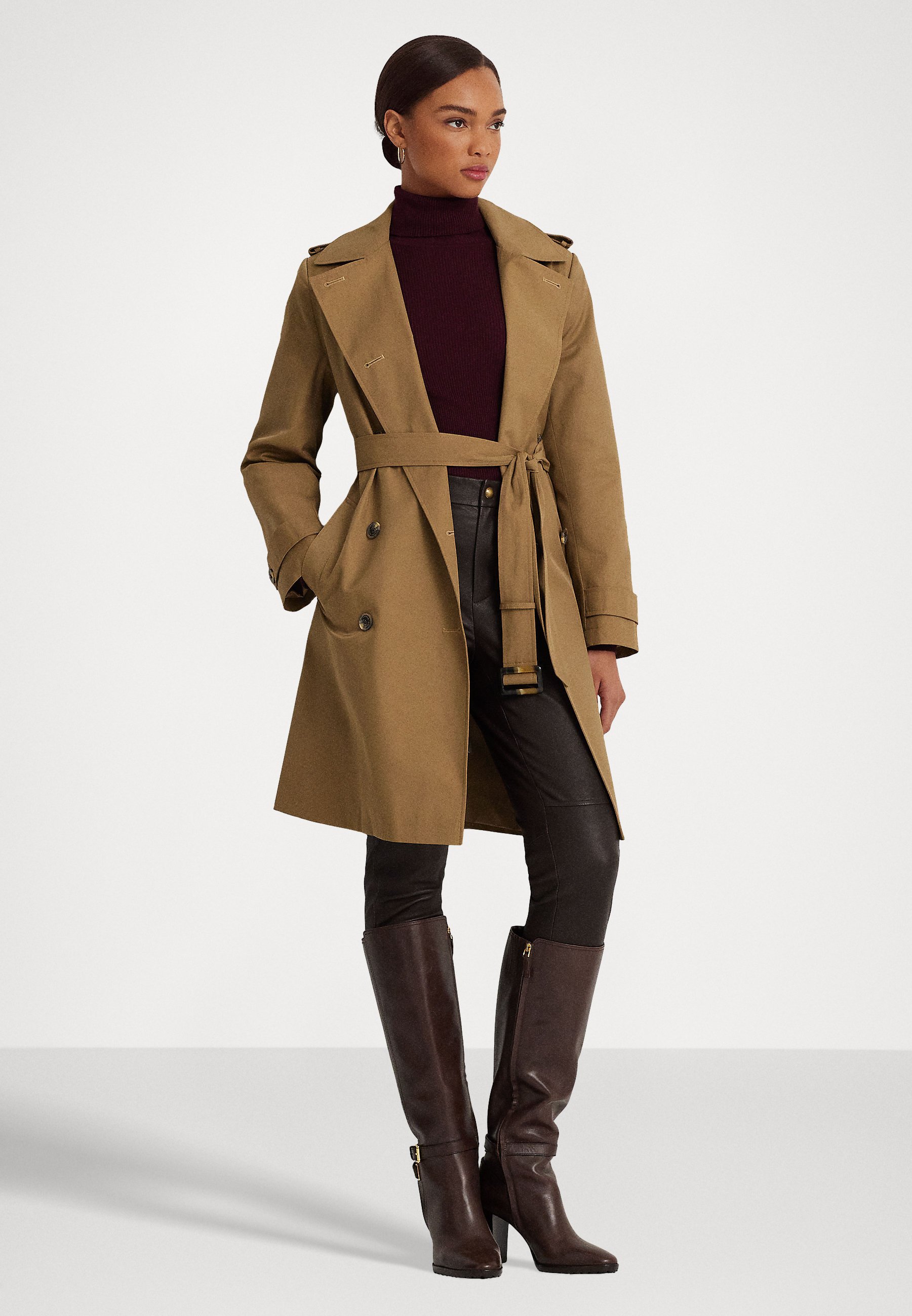 LINED COAT - Trenchcoat