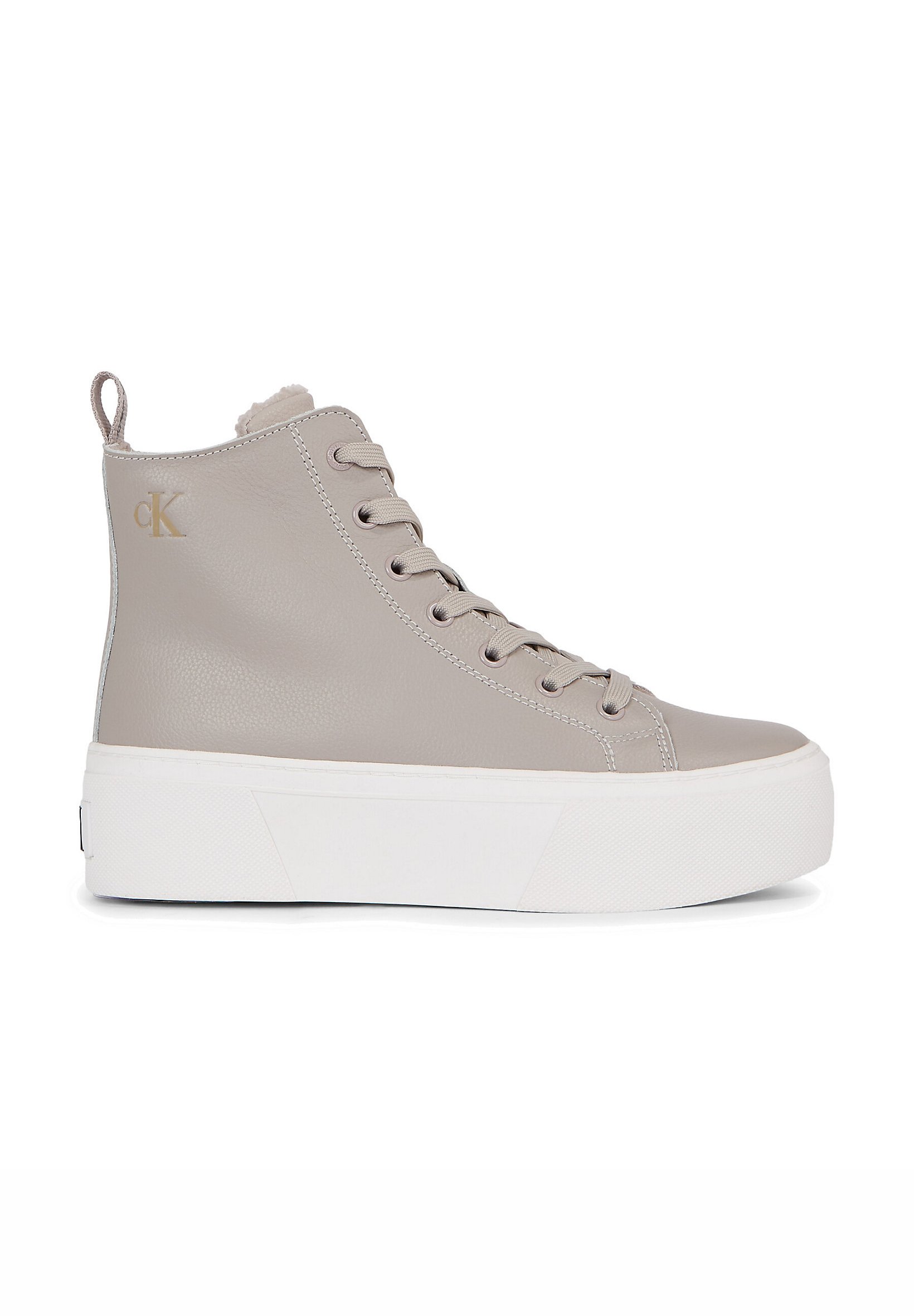 CUP FLATFORM MID WL LTH WN - High-top trainers