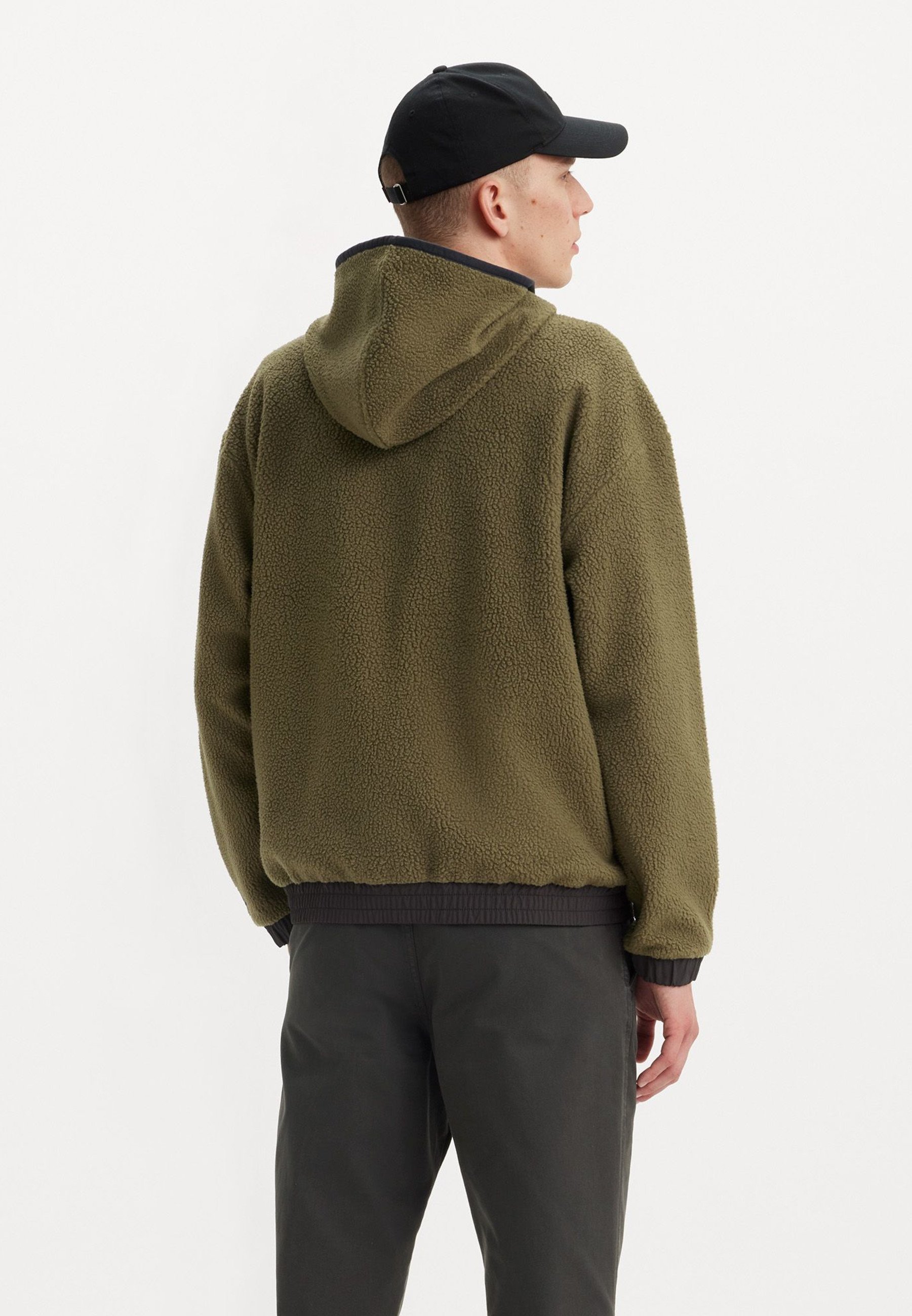 POP HOODED SHERPA - Fleece jacket