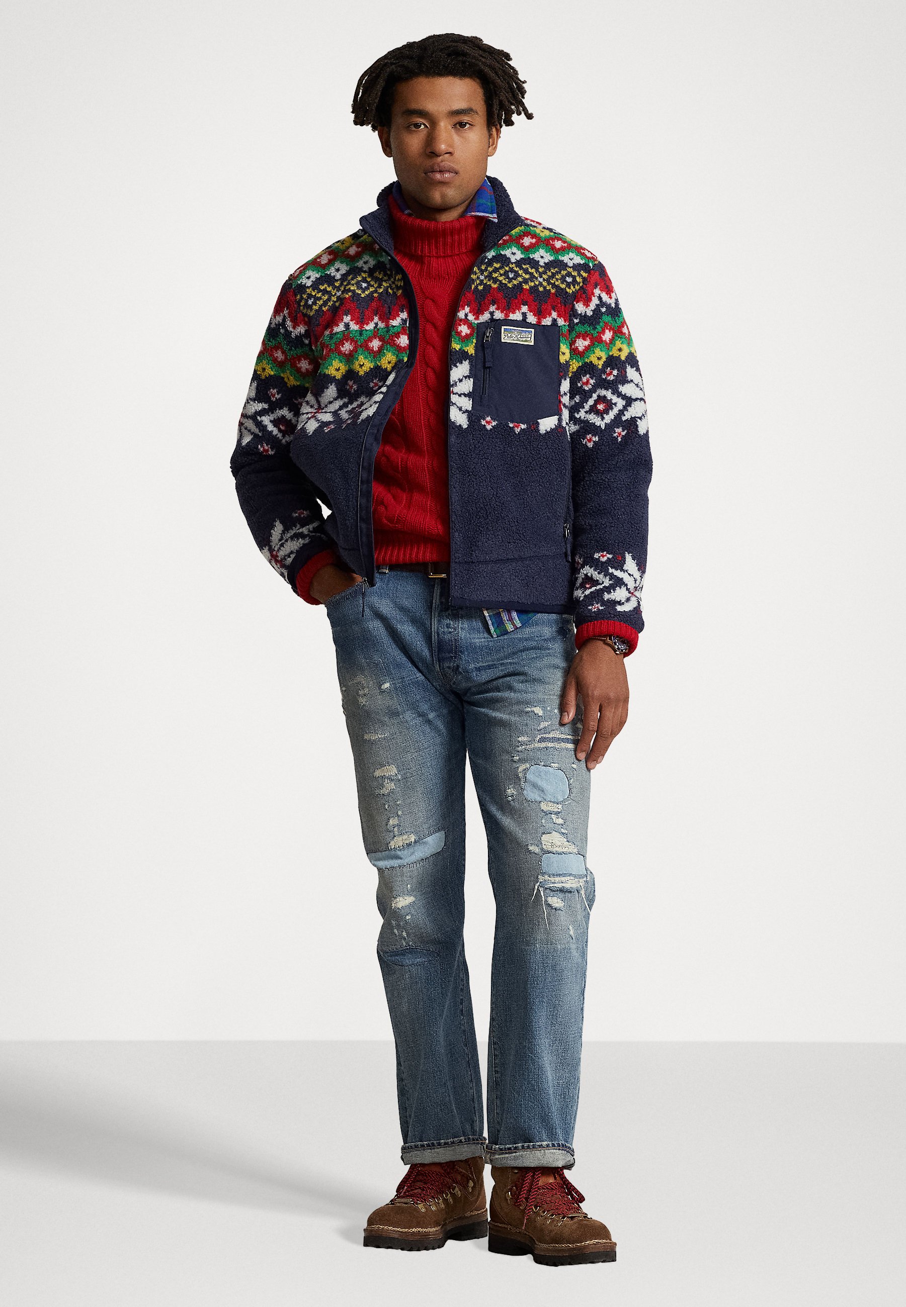 LONG SLEEVE FULL ZIP - Fleece jacket