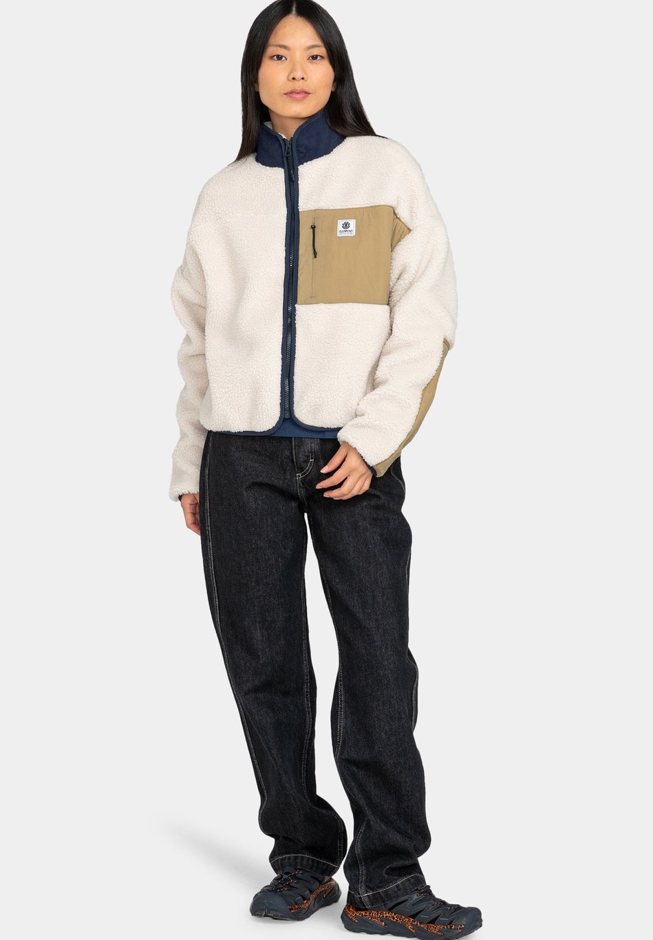 OAK - GIACCA IN SHERPA - DONNA - Fleece jacket