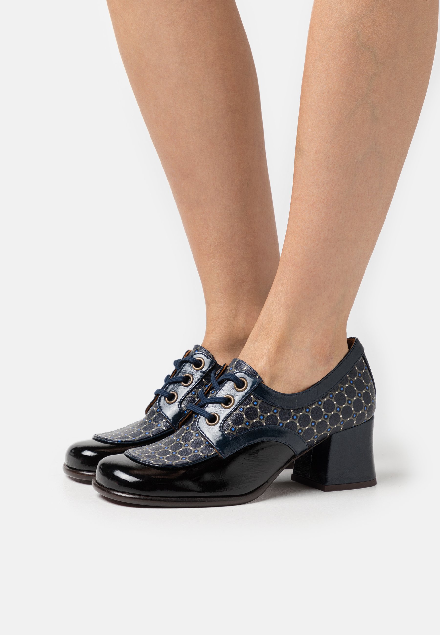 Lace-up heels