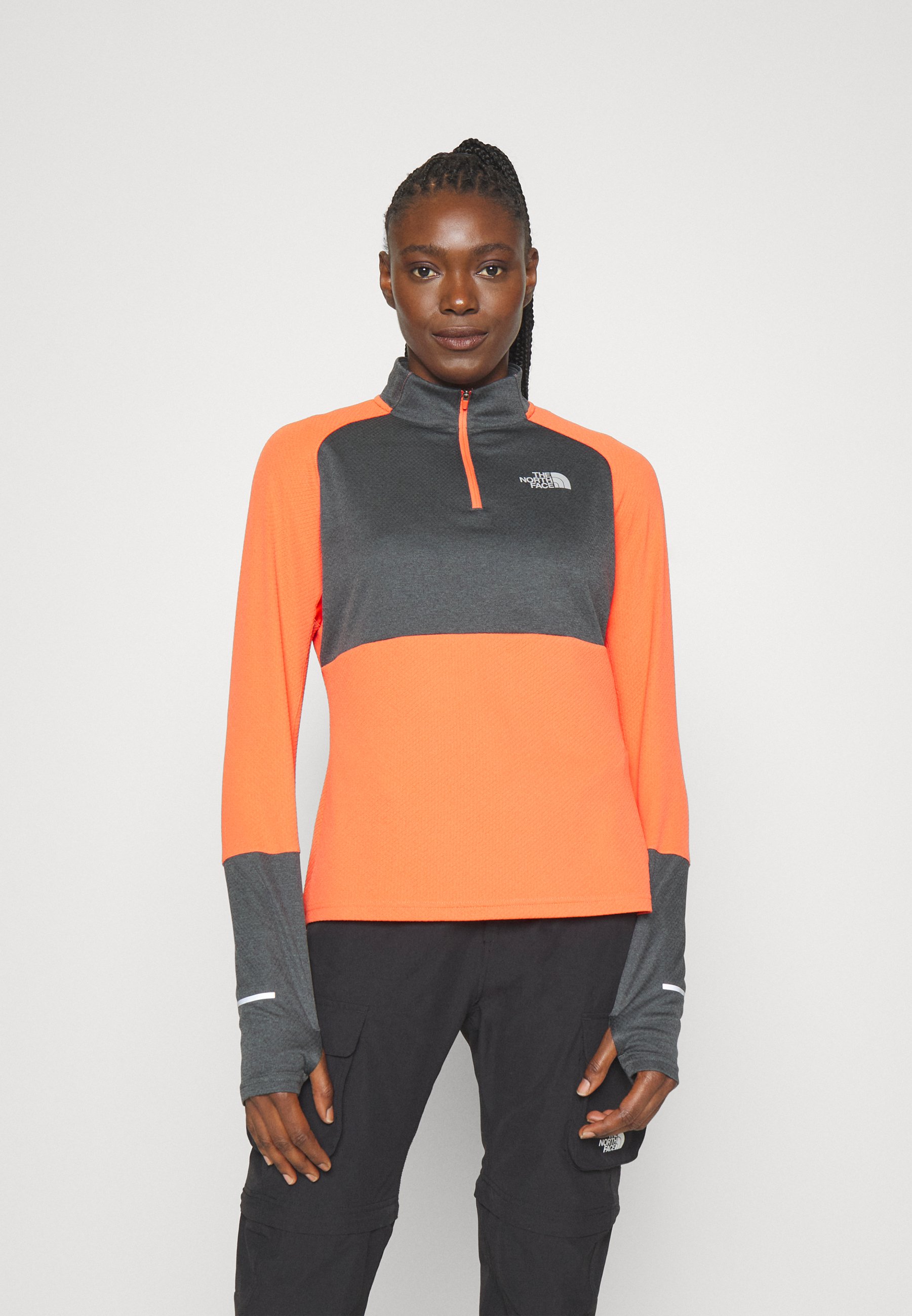 ZIP RUN - Long sleeved top