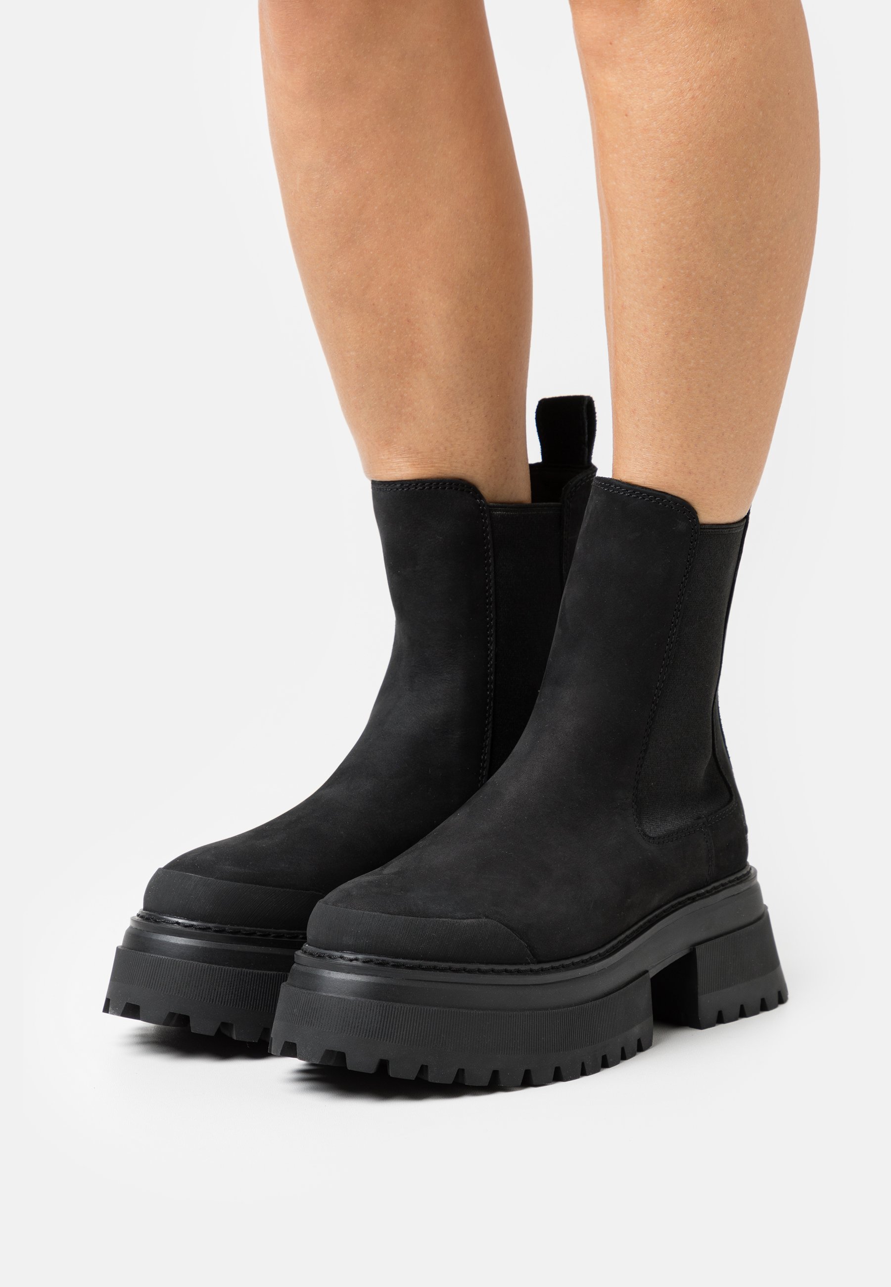 SKY CHELSEA - Platform ankle boots