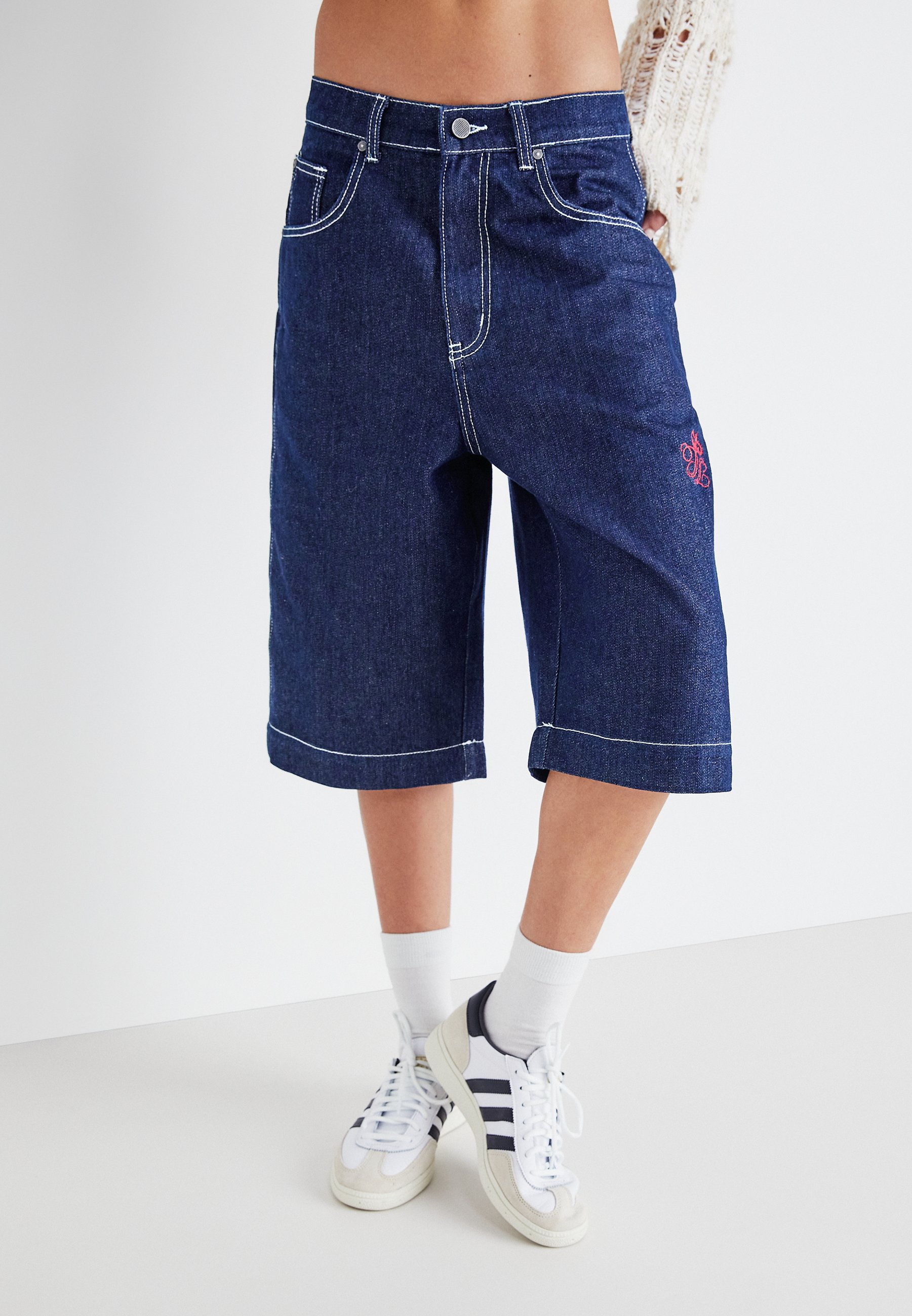 JUMBO JORTS - Denim shorts