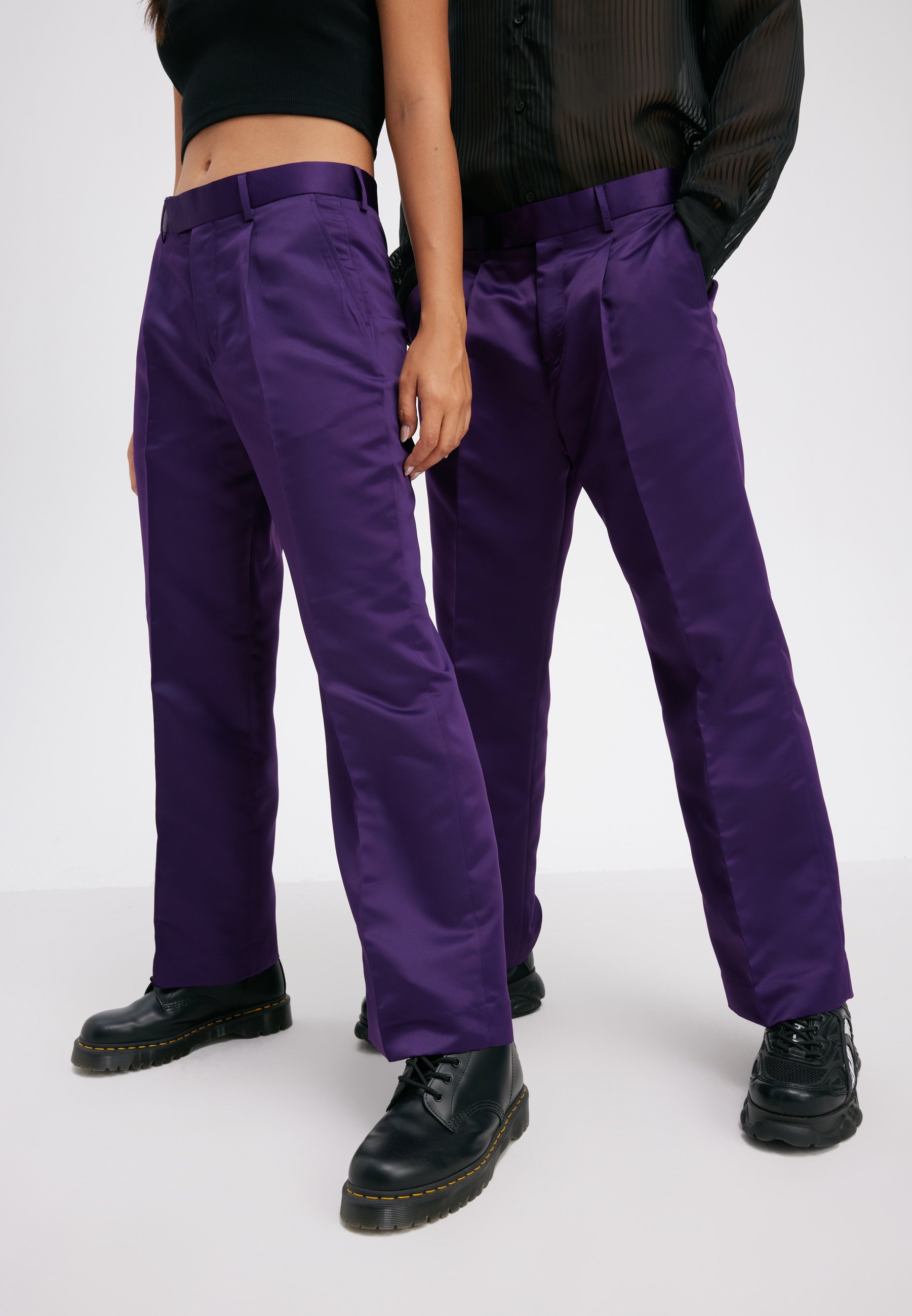 UNISEX - Suit trousers