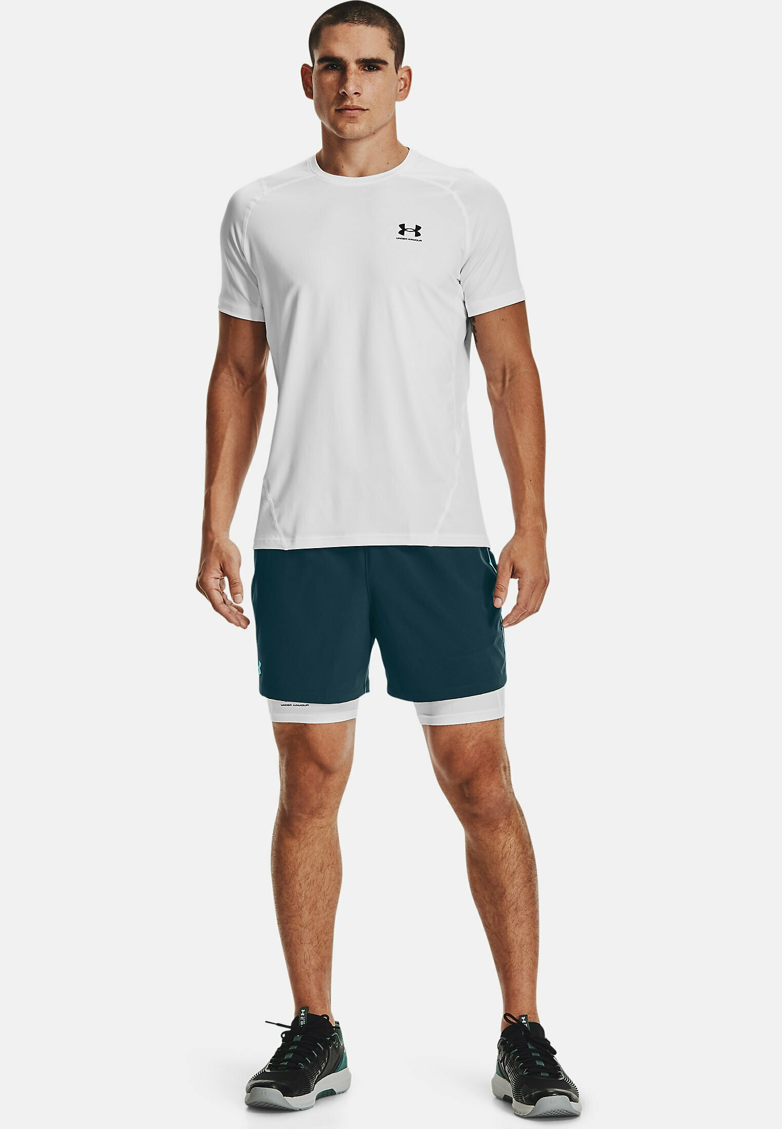 UA HG ARMOUR SHORTS HEAT GEAR - Leggings