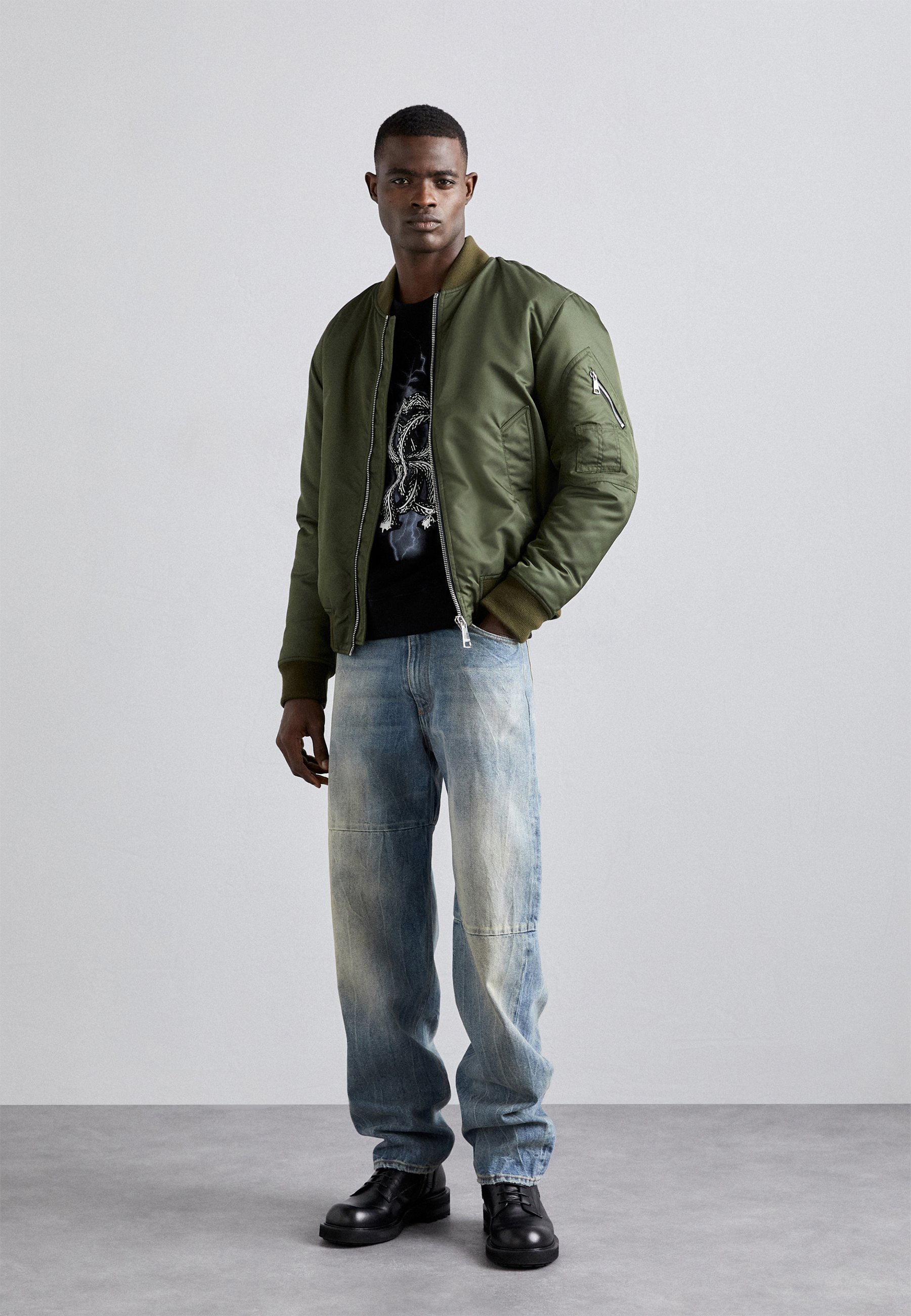 REGULAR WRITTEN EMBROID - Bomber Jacket