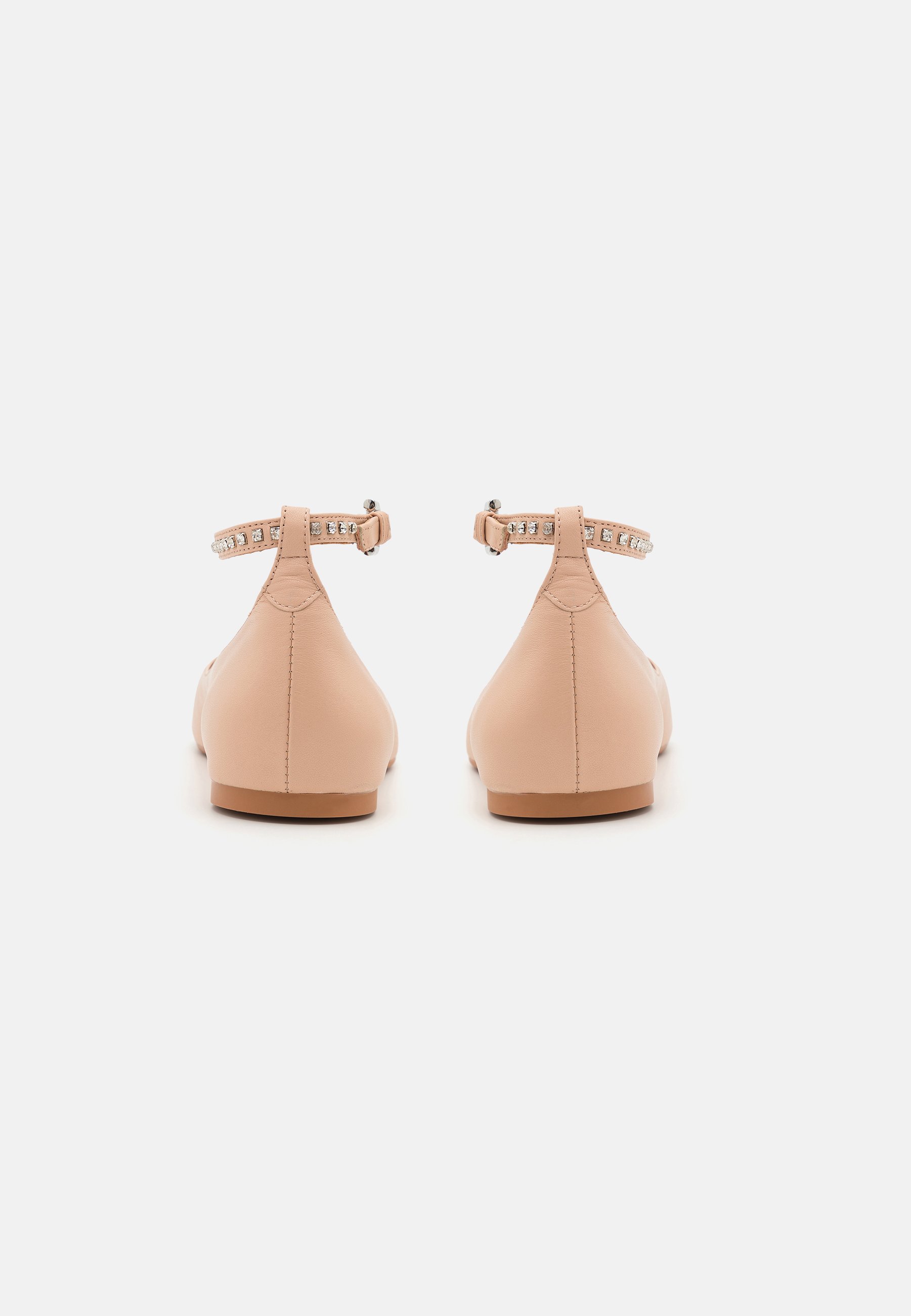 LYNETTE - Ankle strap ballet pumps