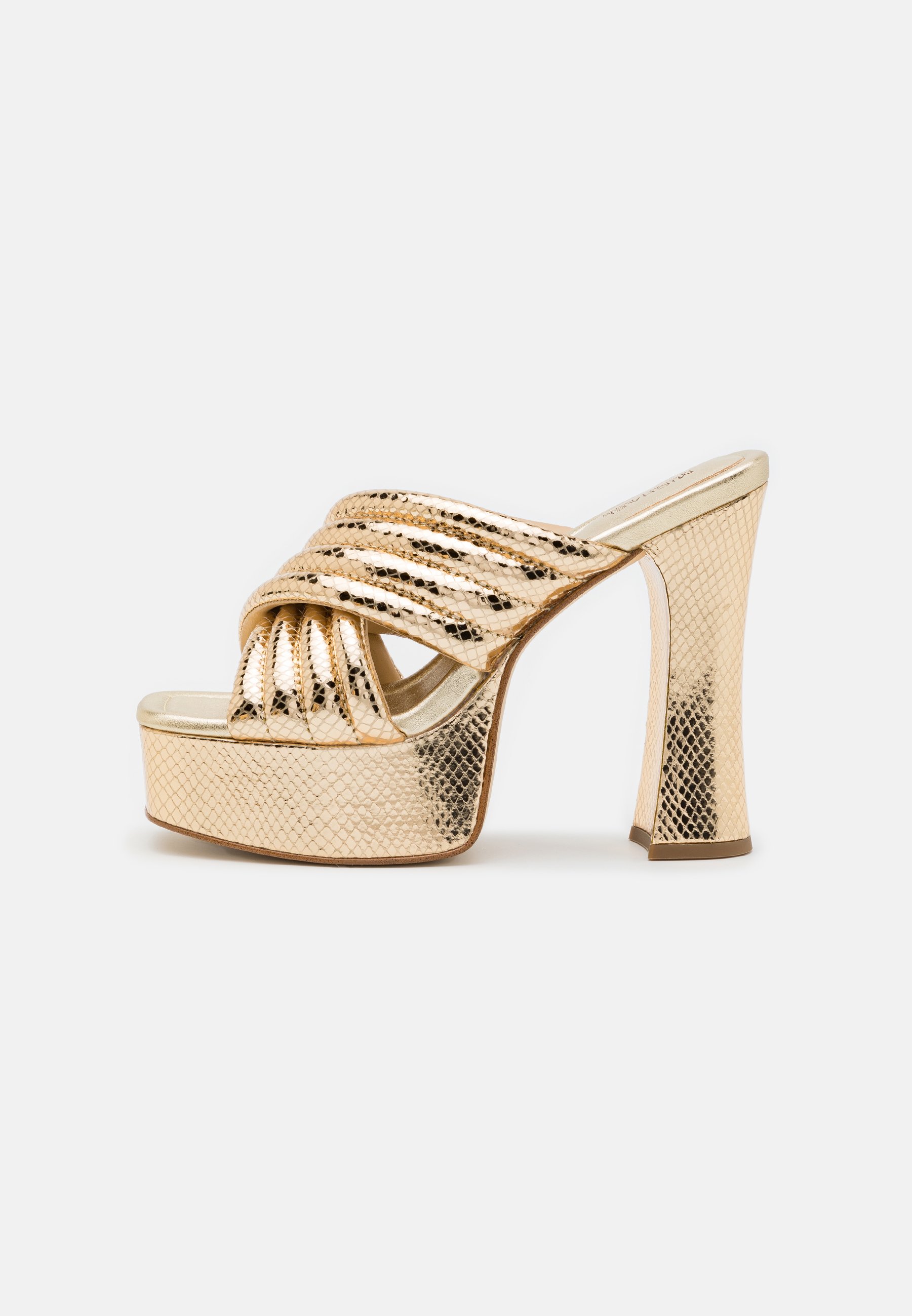 PORTIA PLATFORM- Heeled mules