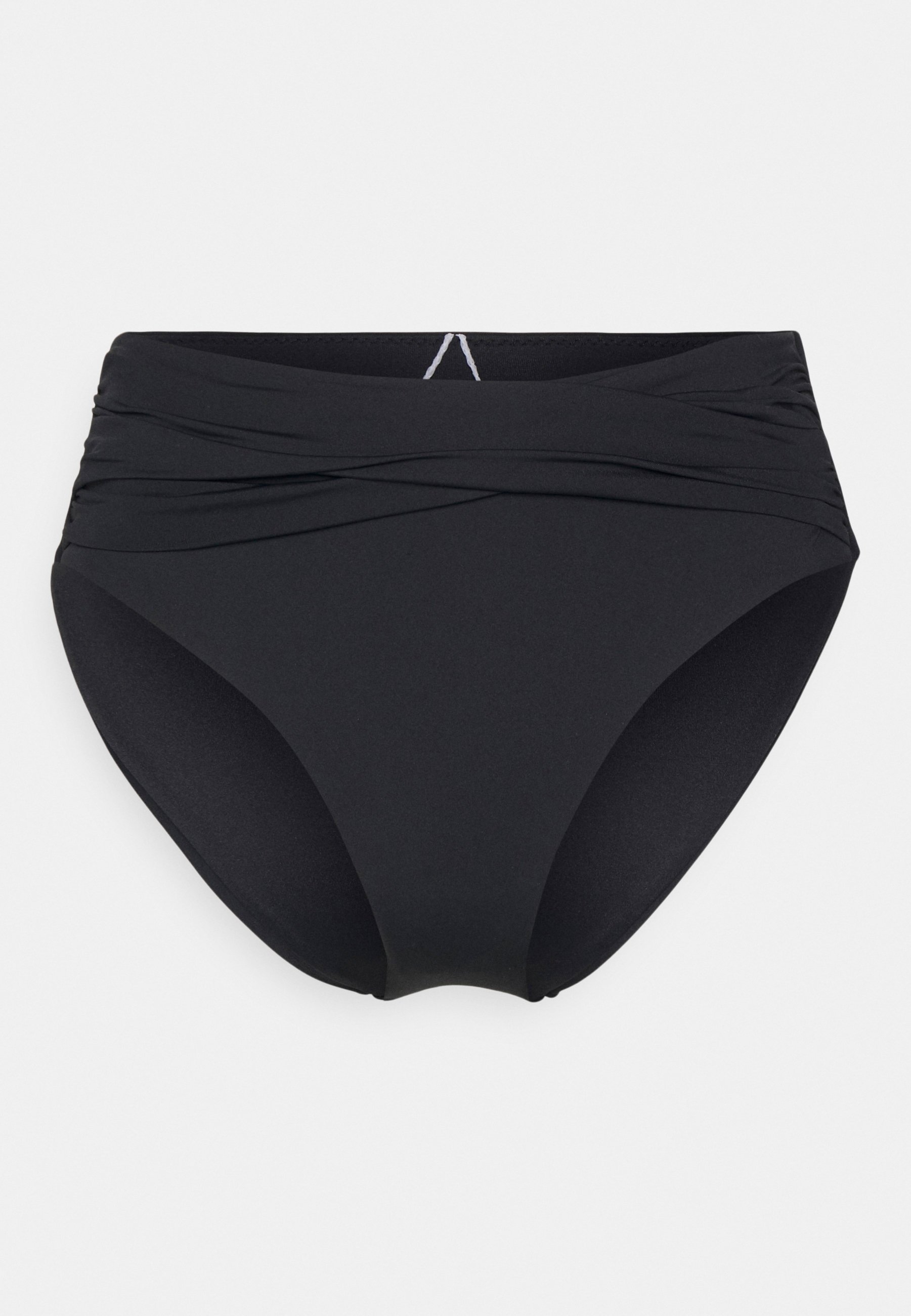 COLLECTIVE HIGH WAIST WRAP FRONT PANT - Bikini bottoms