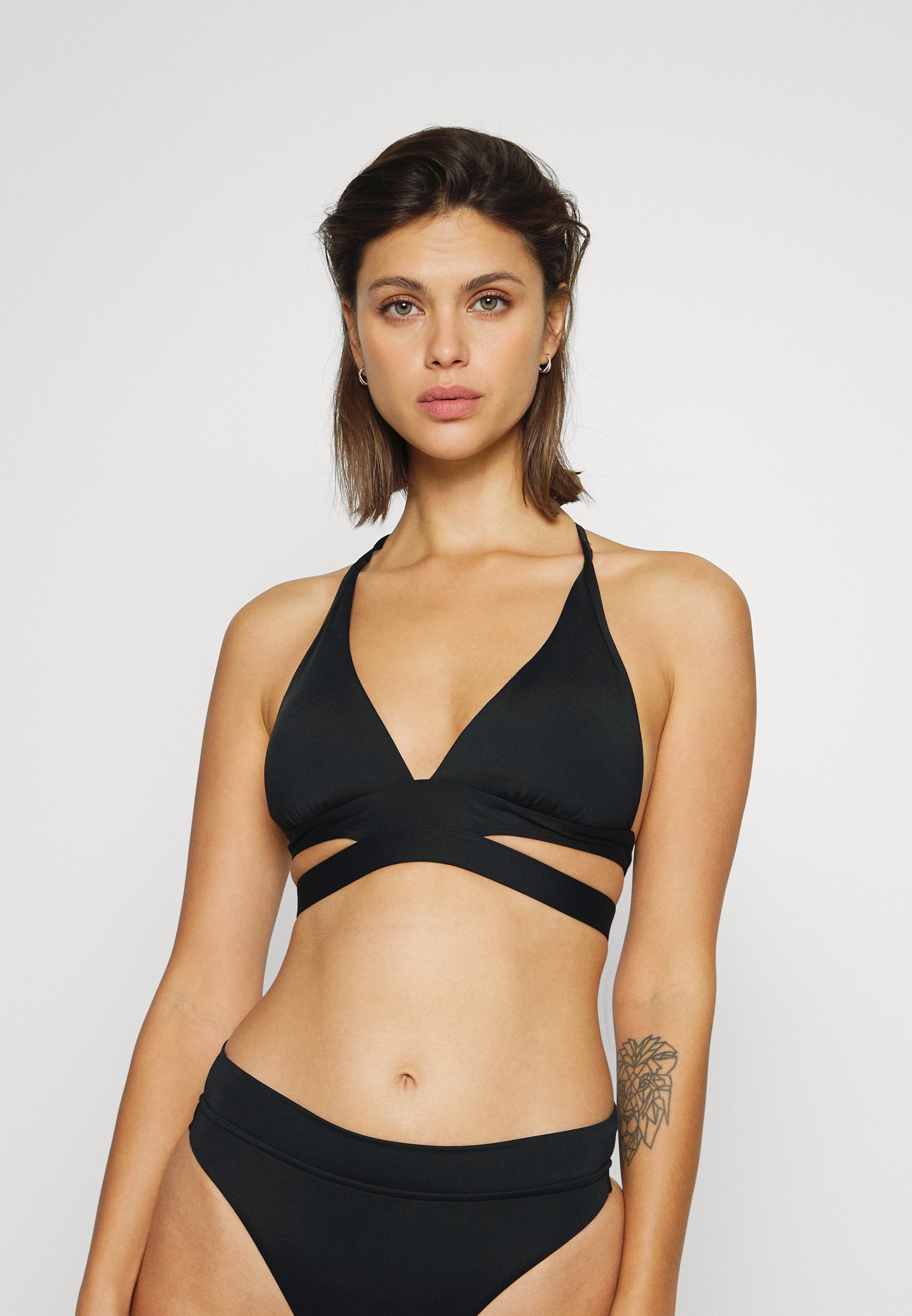 COLLECTIVE HALTER BRA - Bikini top