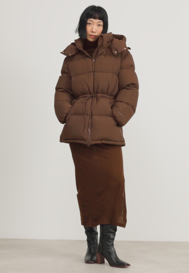 MID LENGTH JACKET - Down coat