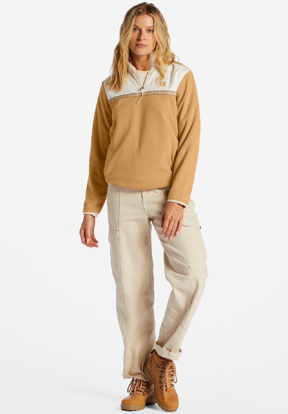 BOUNDARY LITE COL MONTANT - Fleece jumper